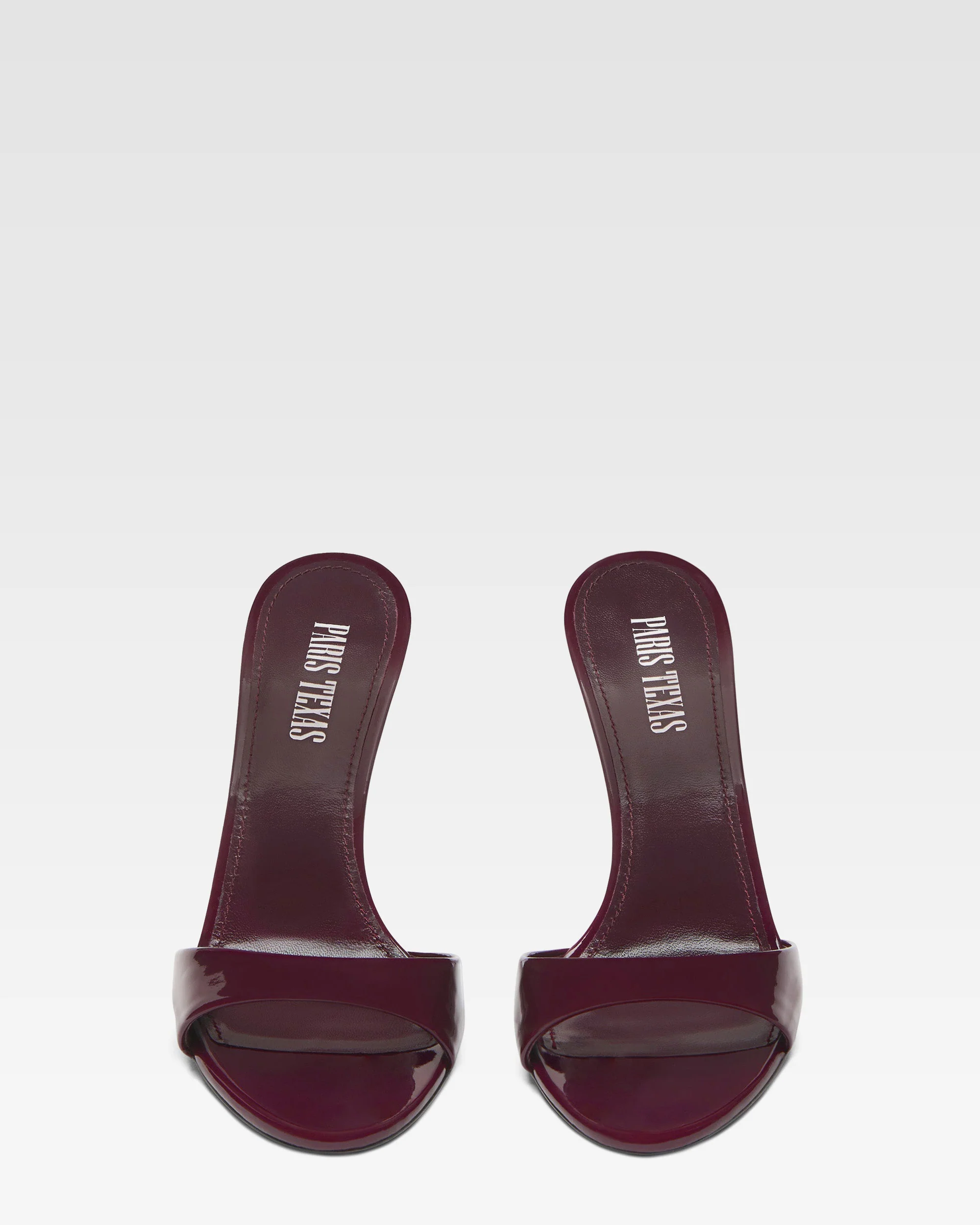 Amarena patent leather mules - Image 3