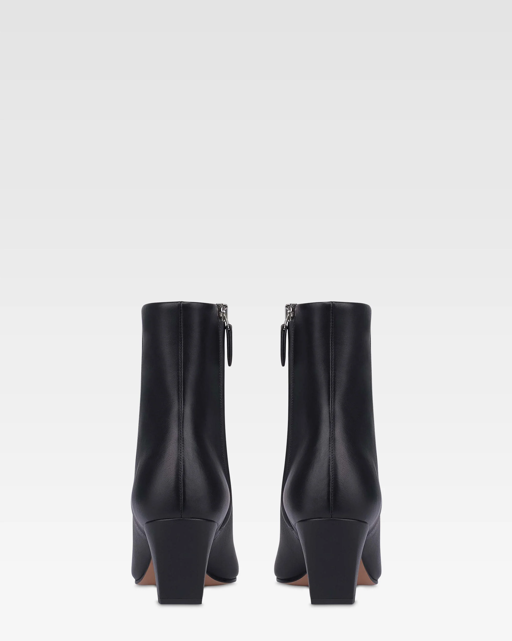 Ankle boots in black calf leather - Image 4