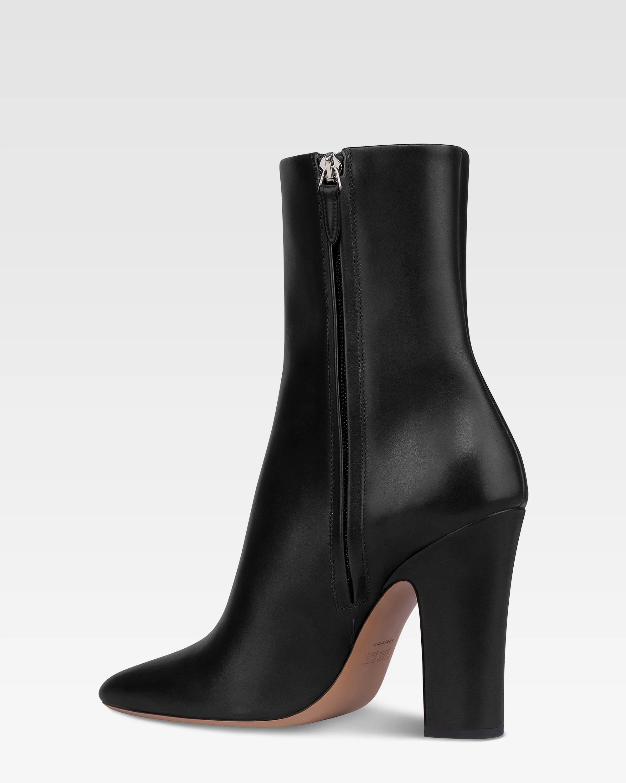 Ankle boots in black calf leather - Image 5