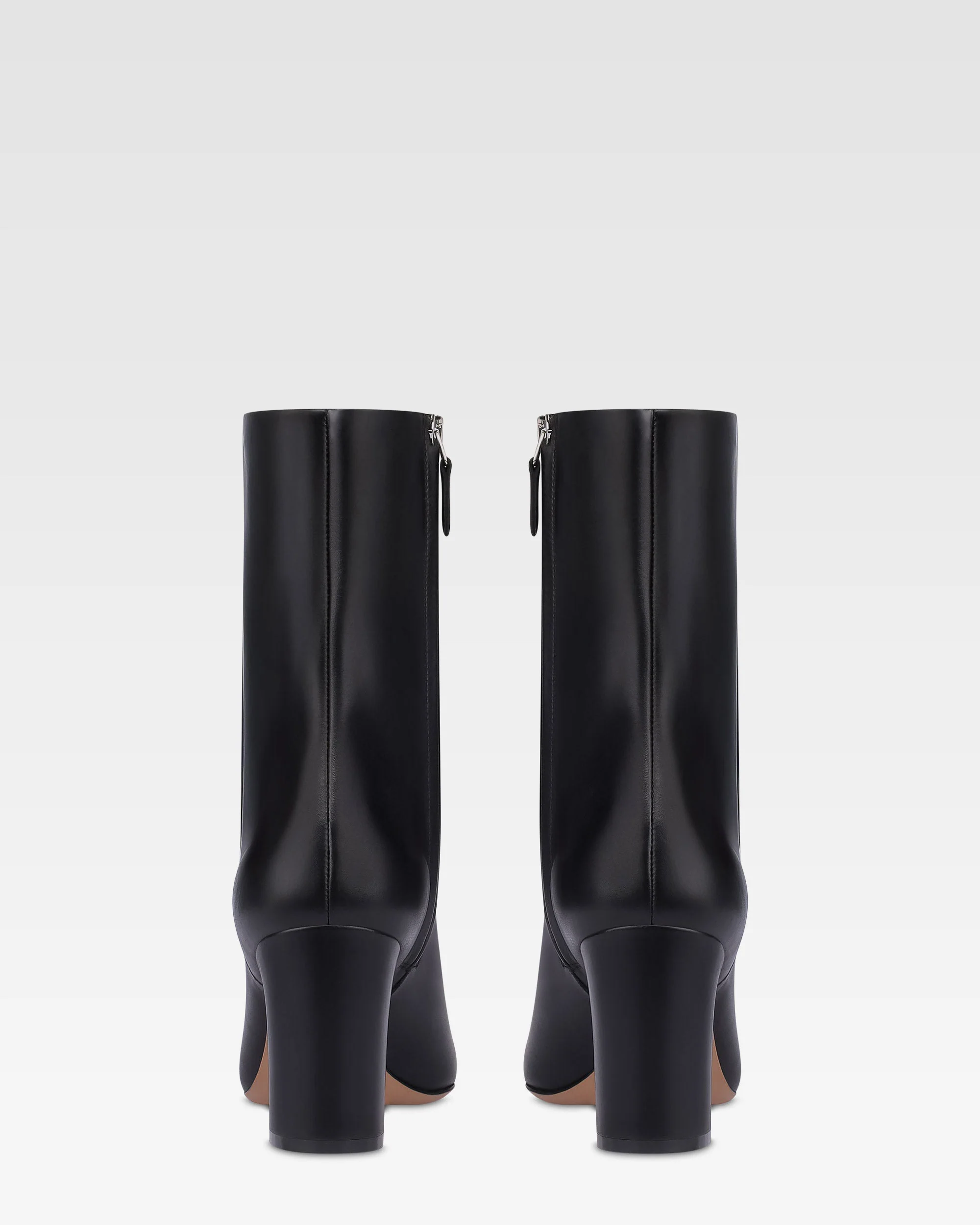 Ankle boots in black calf leather - Image 4
