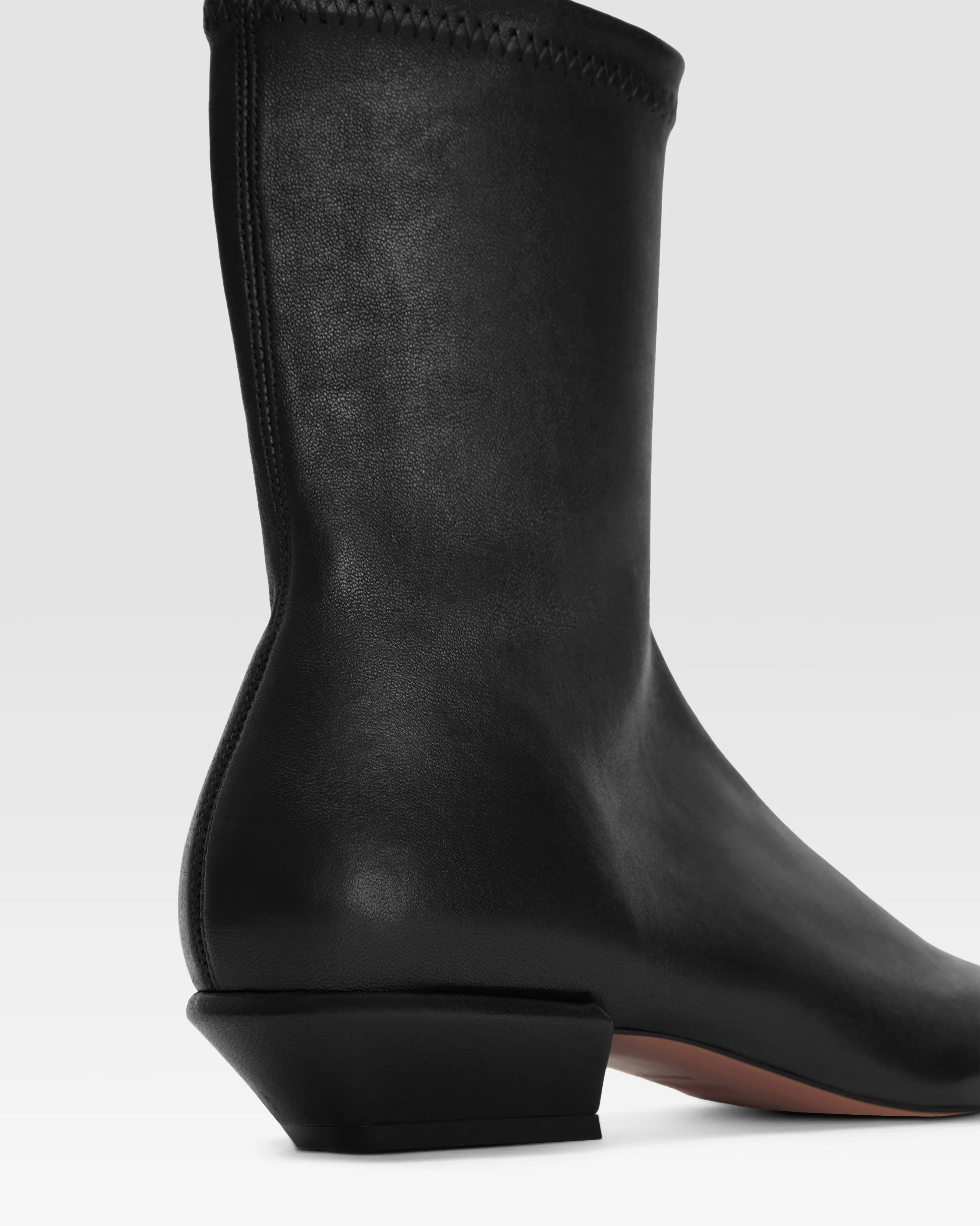 Stretch nappa leather ankle boot - Image 4