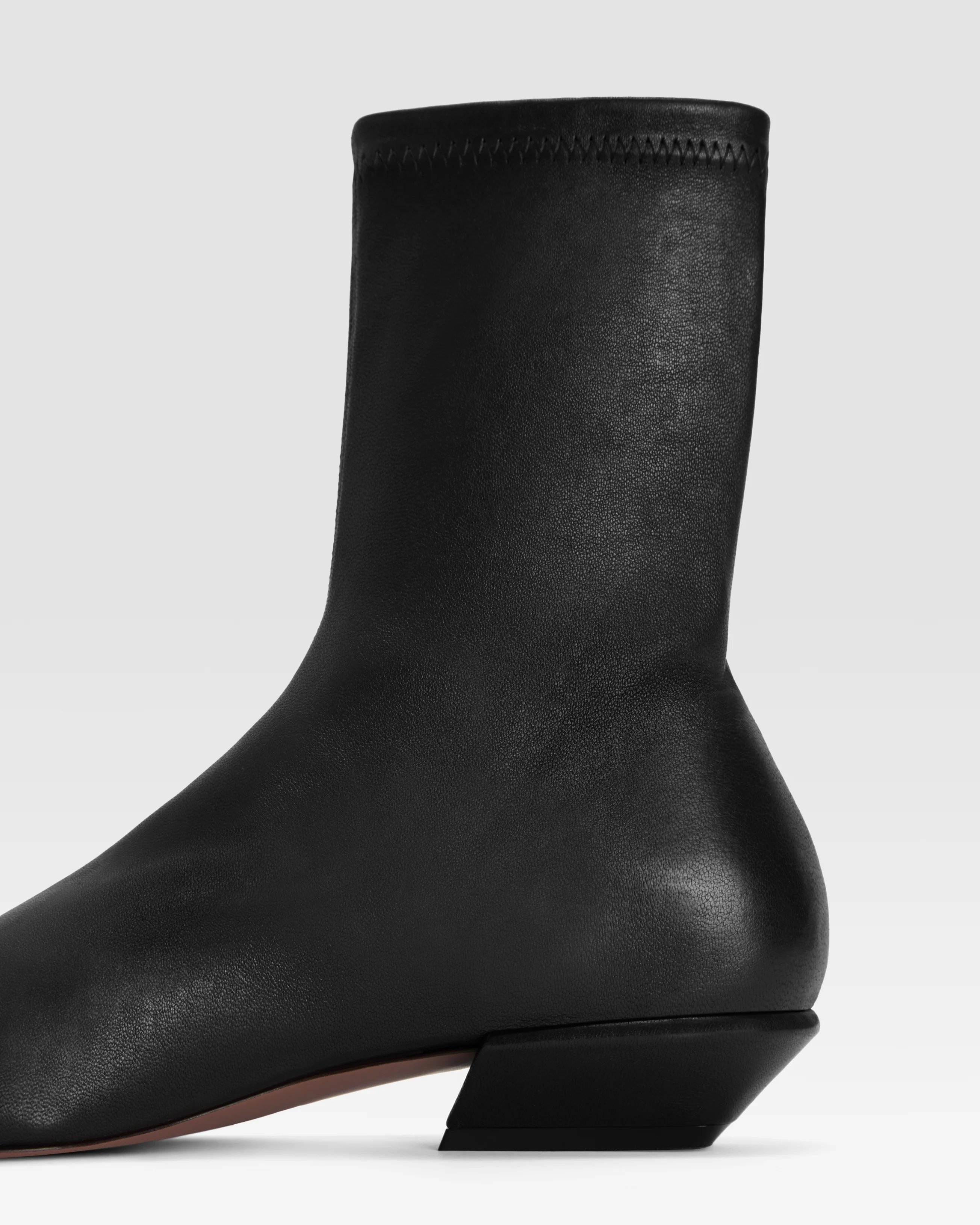 Stretch nappa leather ankle boot - Image 6