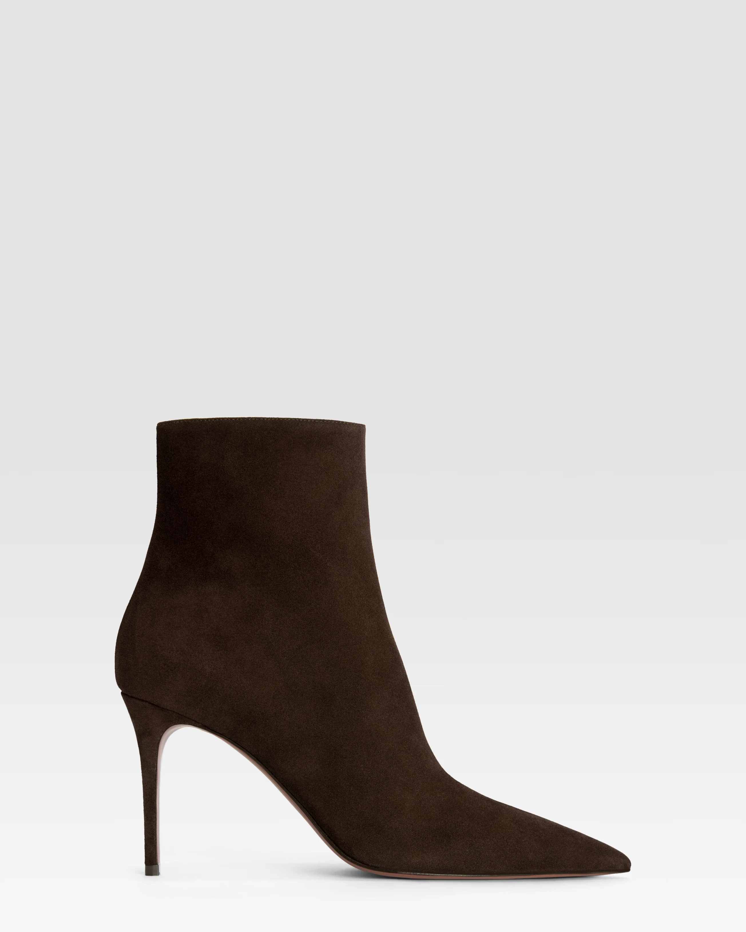 Suede ankle boot