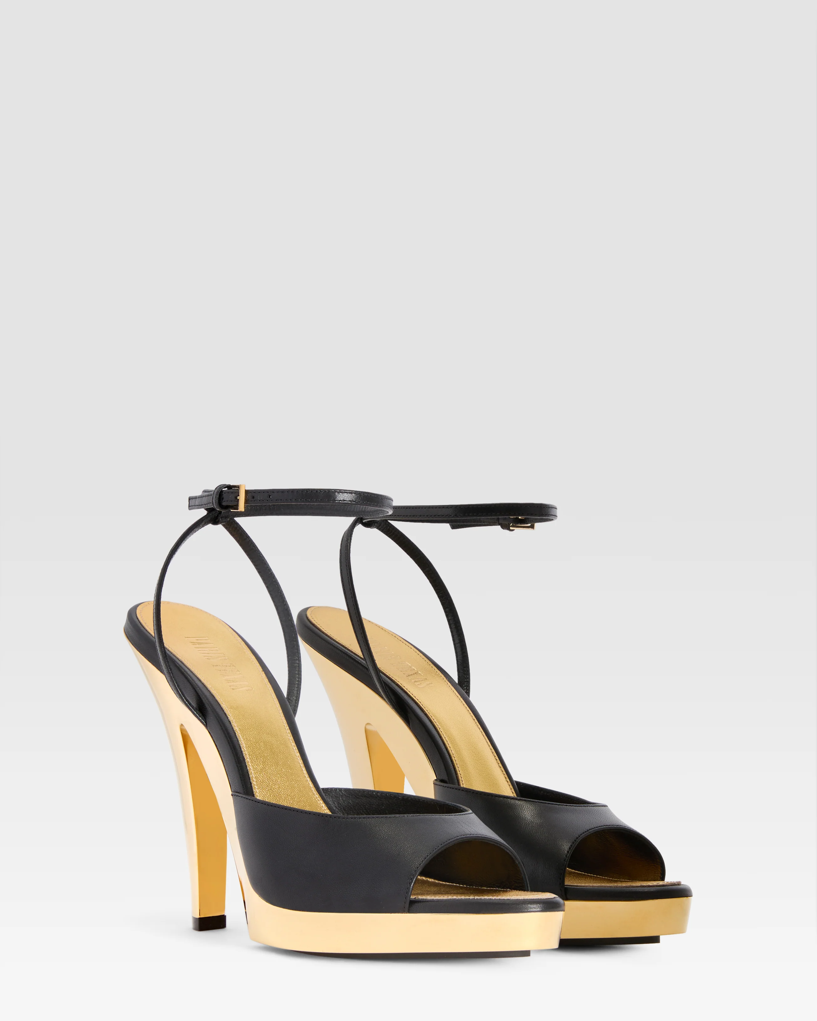 Patent calf leather sandal - Image 2