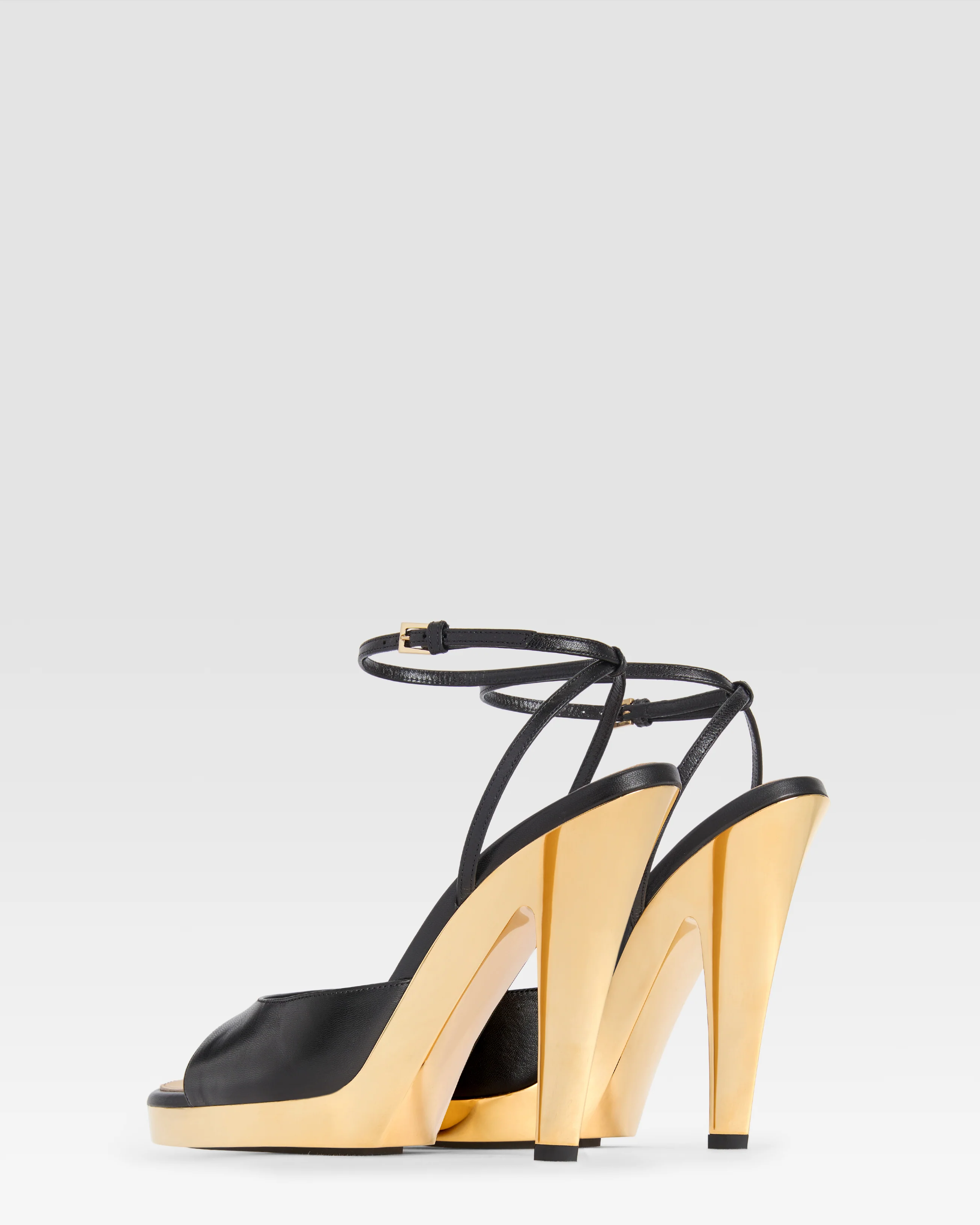 Patent calf leather sandal - Image 3