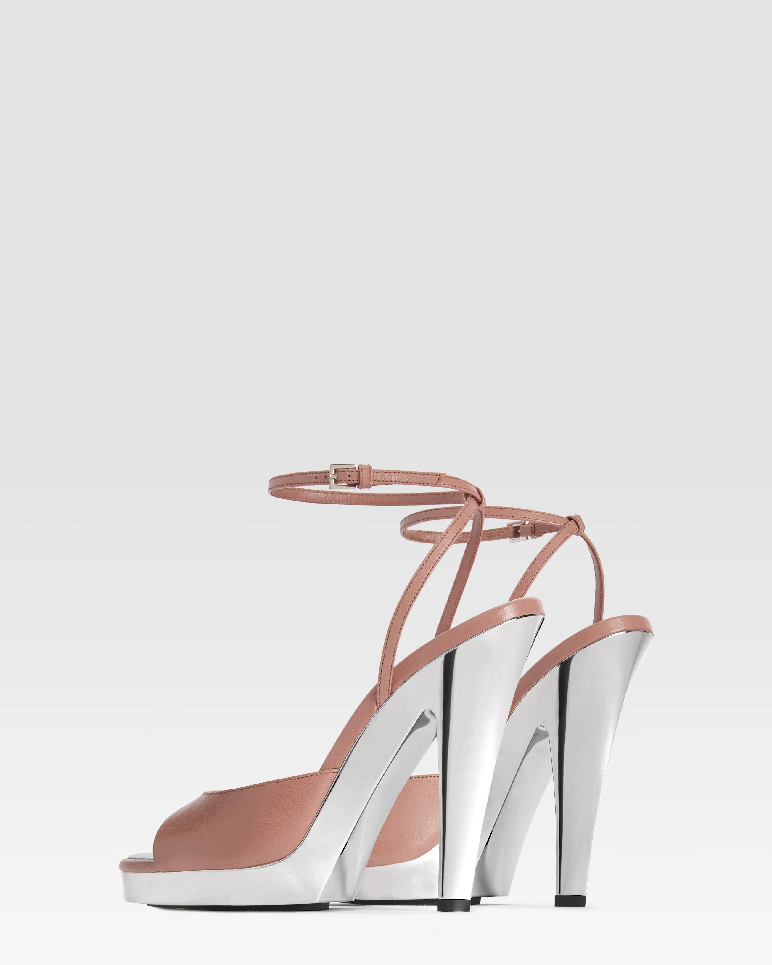 Patent calf leather sandal - Image 3
