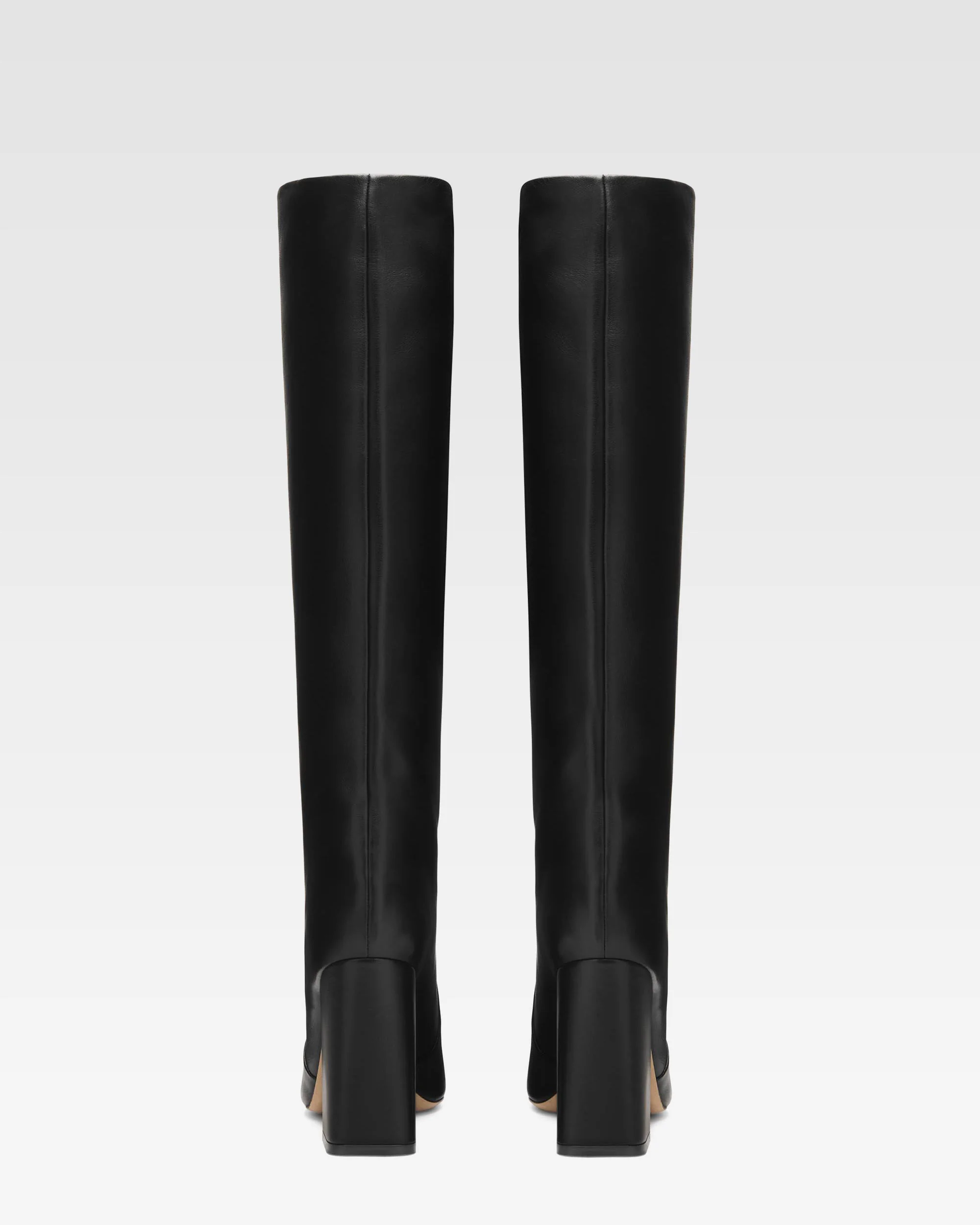 Black nappa leather boots - Image 4