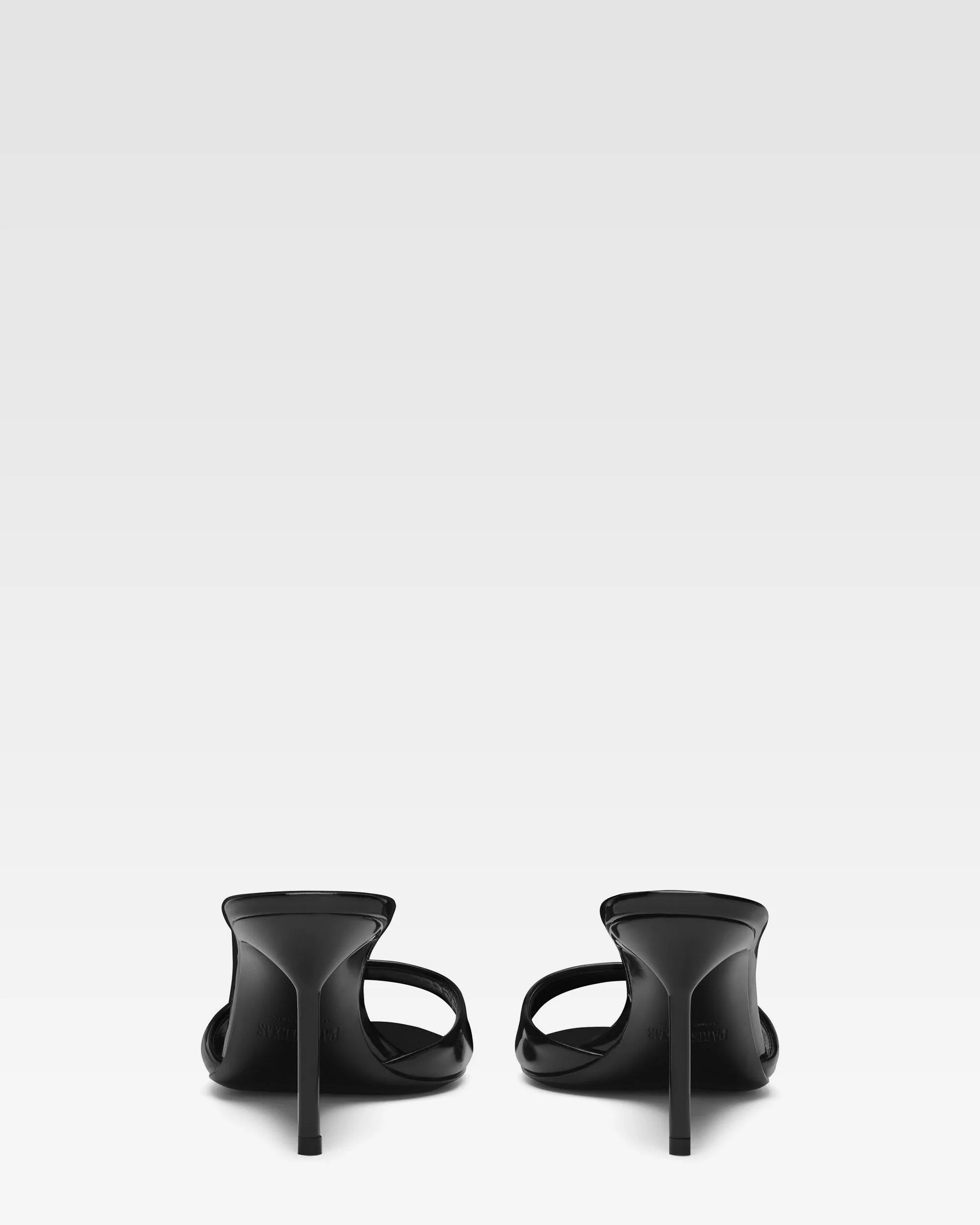 Black patent leather mule - Image 4