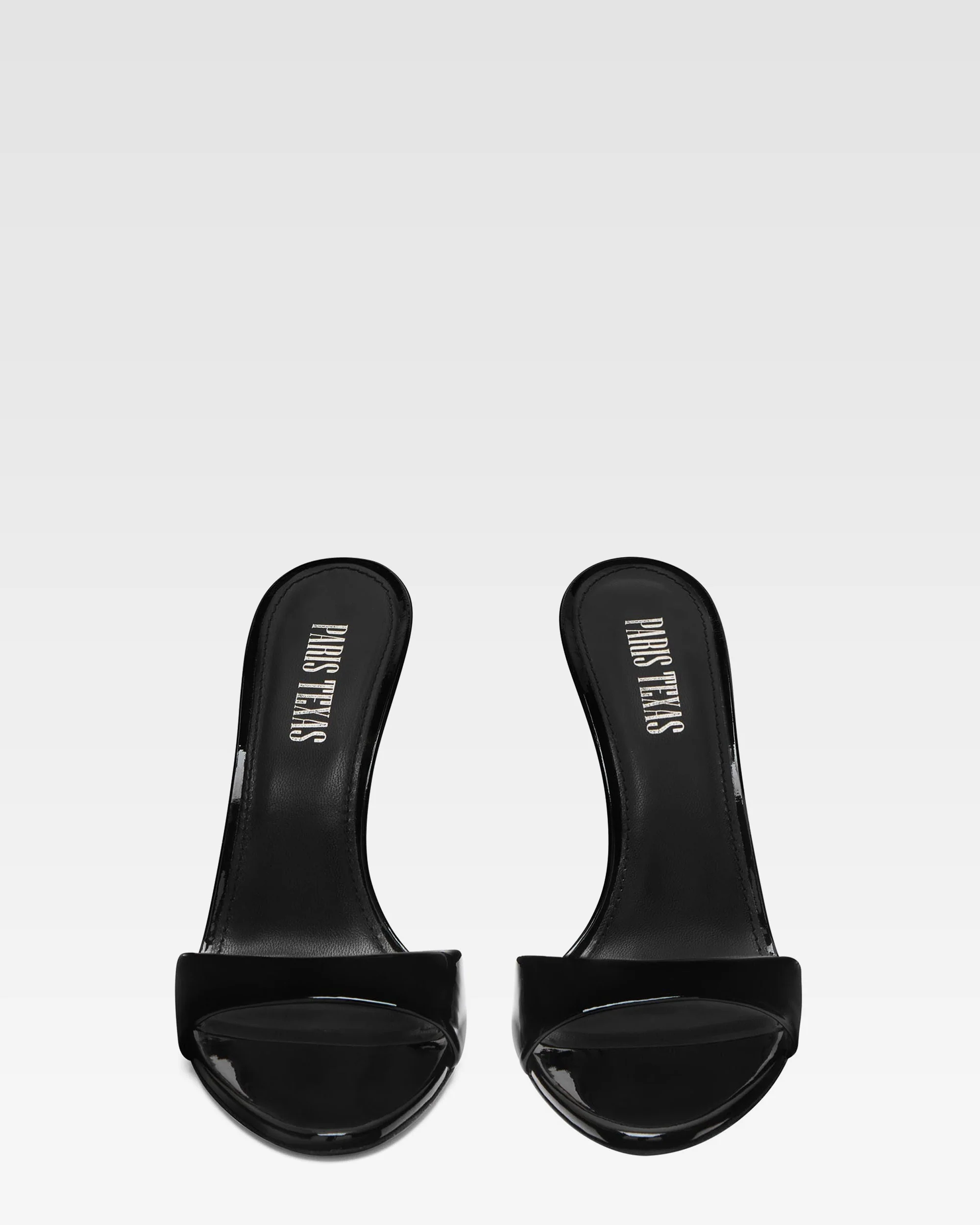 Black patent leather mule - Image 3