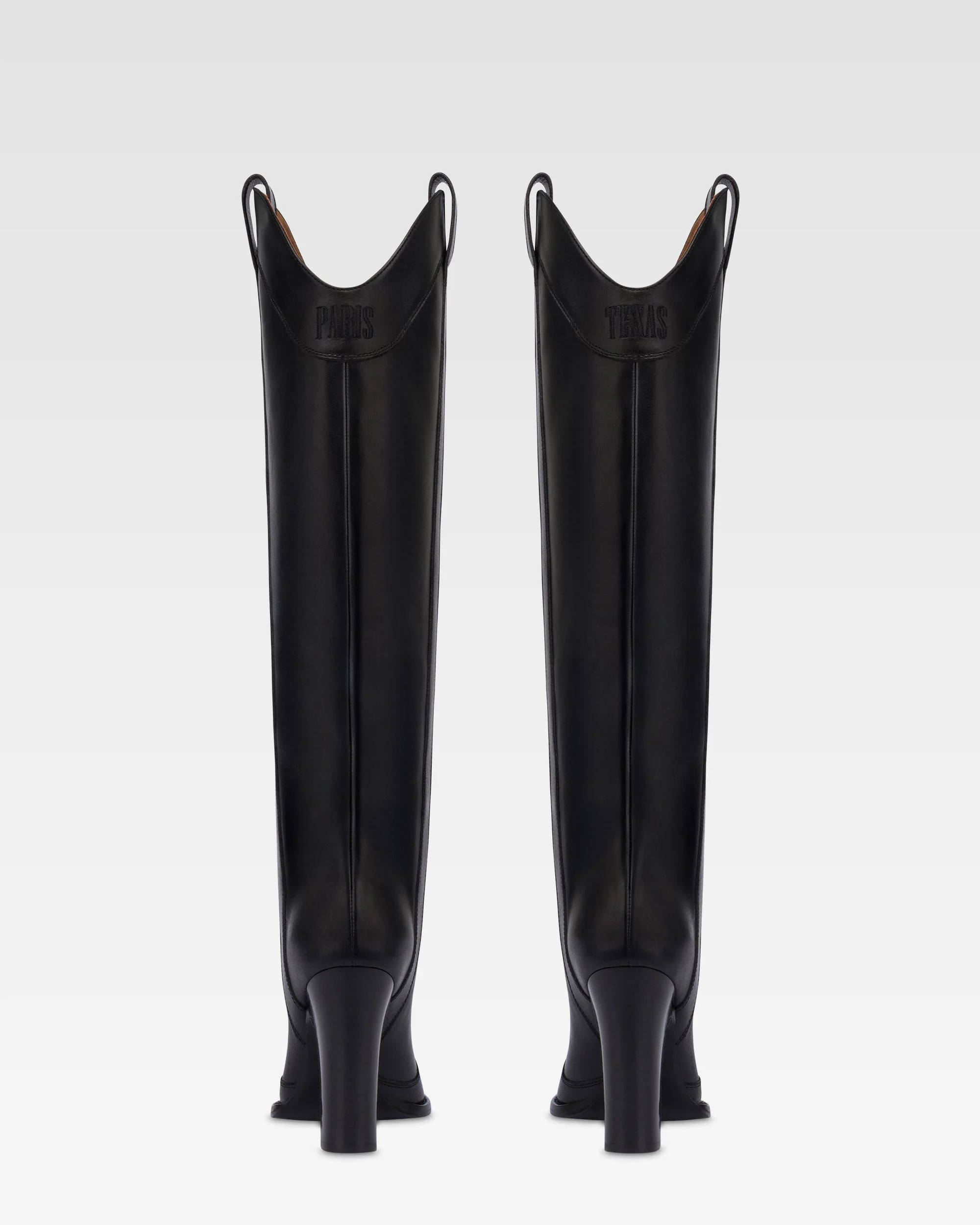 Boots in black calf leather. - Image 4