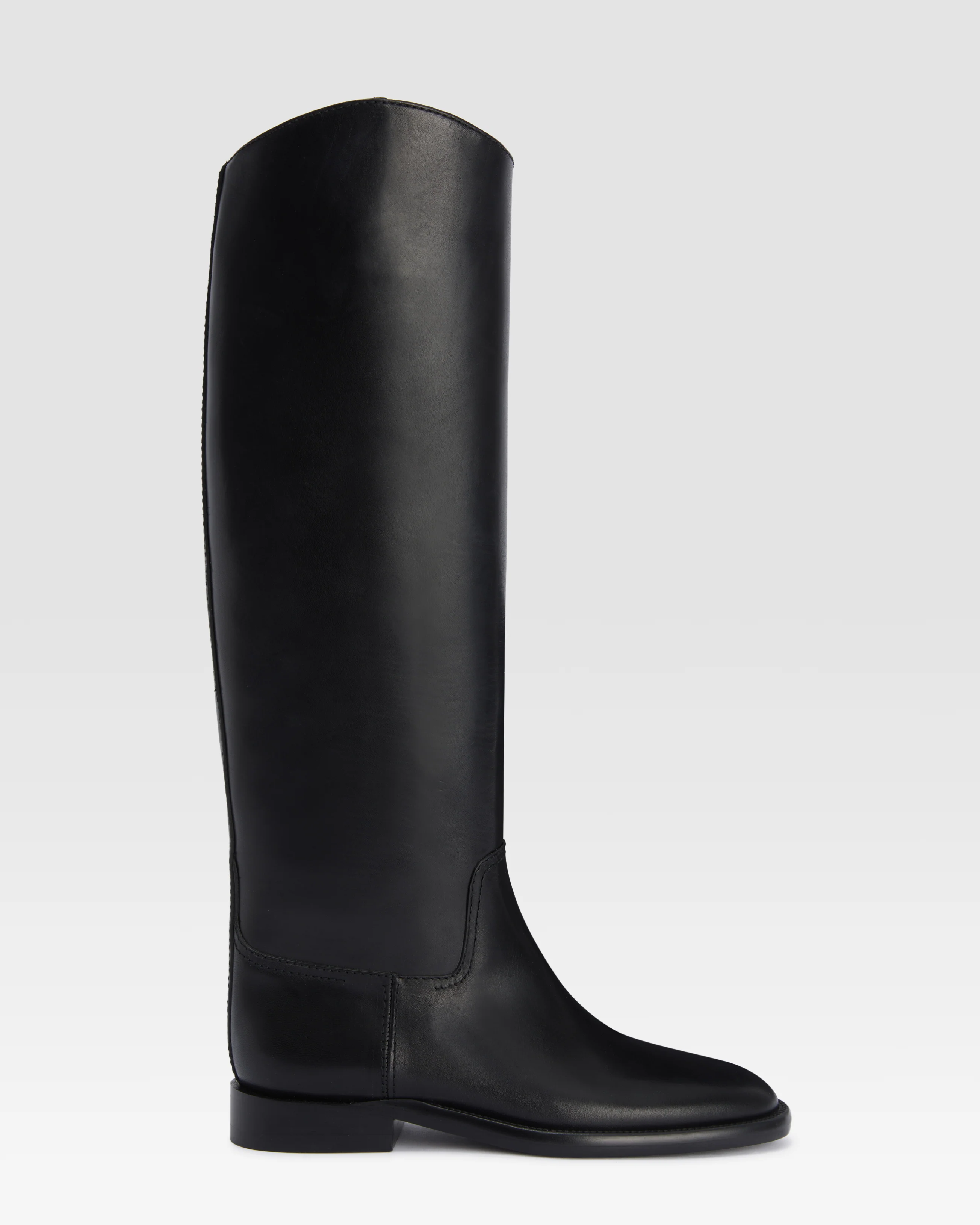 Leather boot