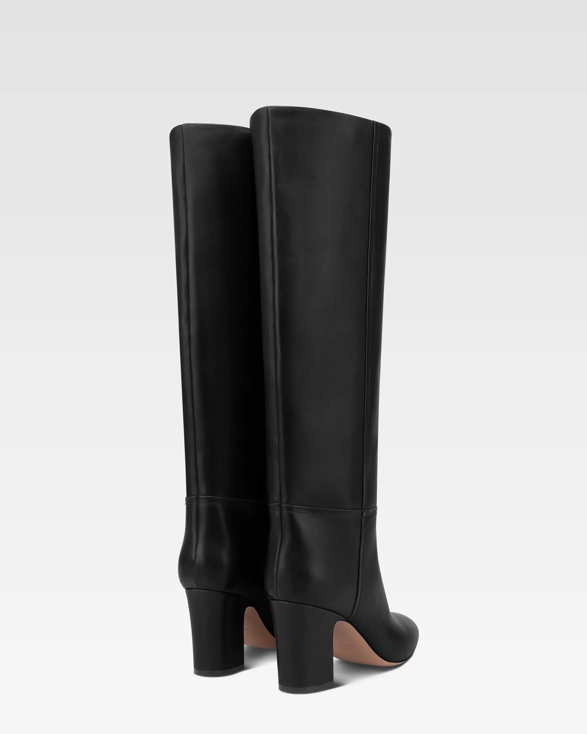 Boots in black calf leather - Image 3