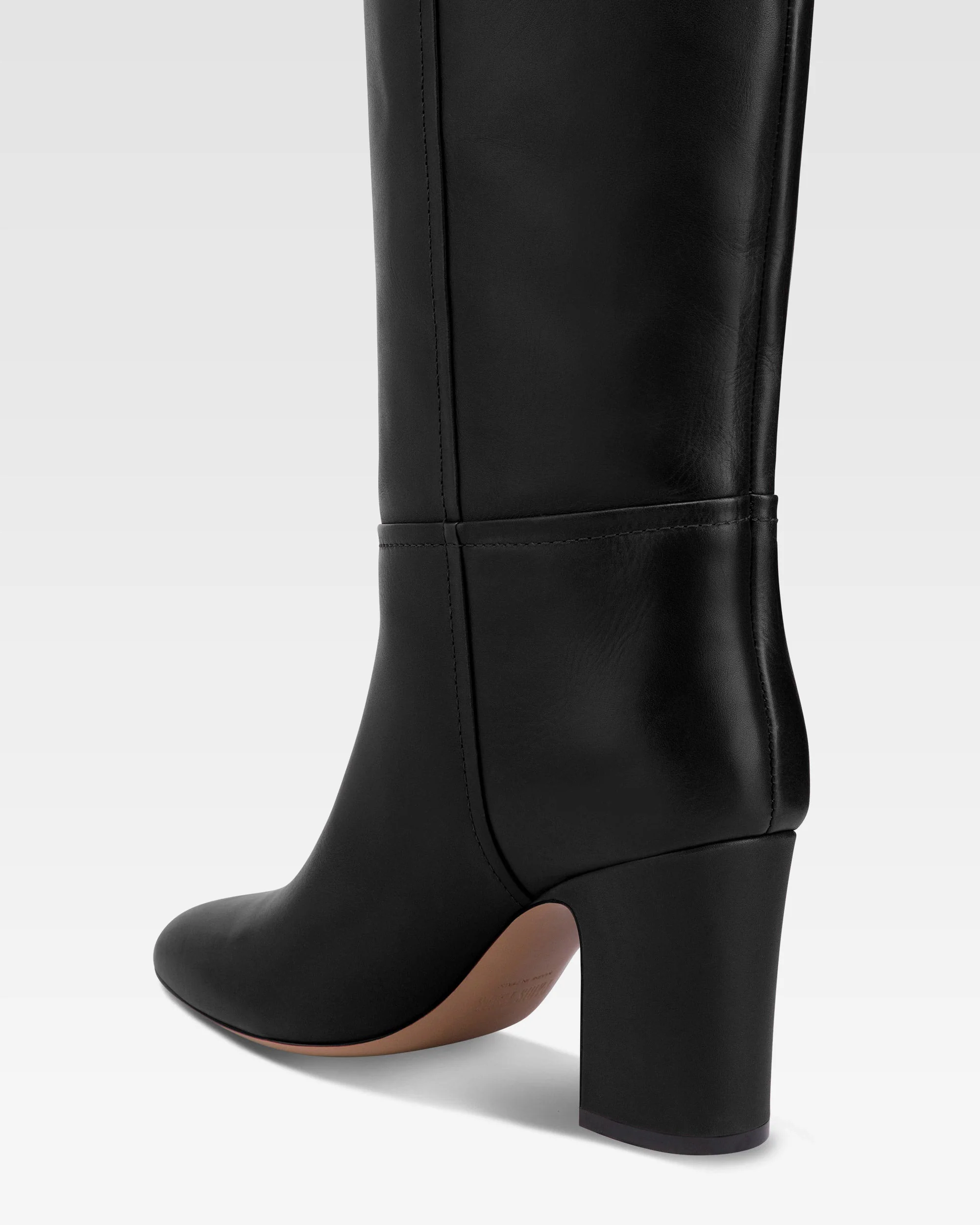 Boots in black calf leather - Image 5