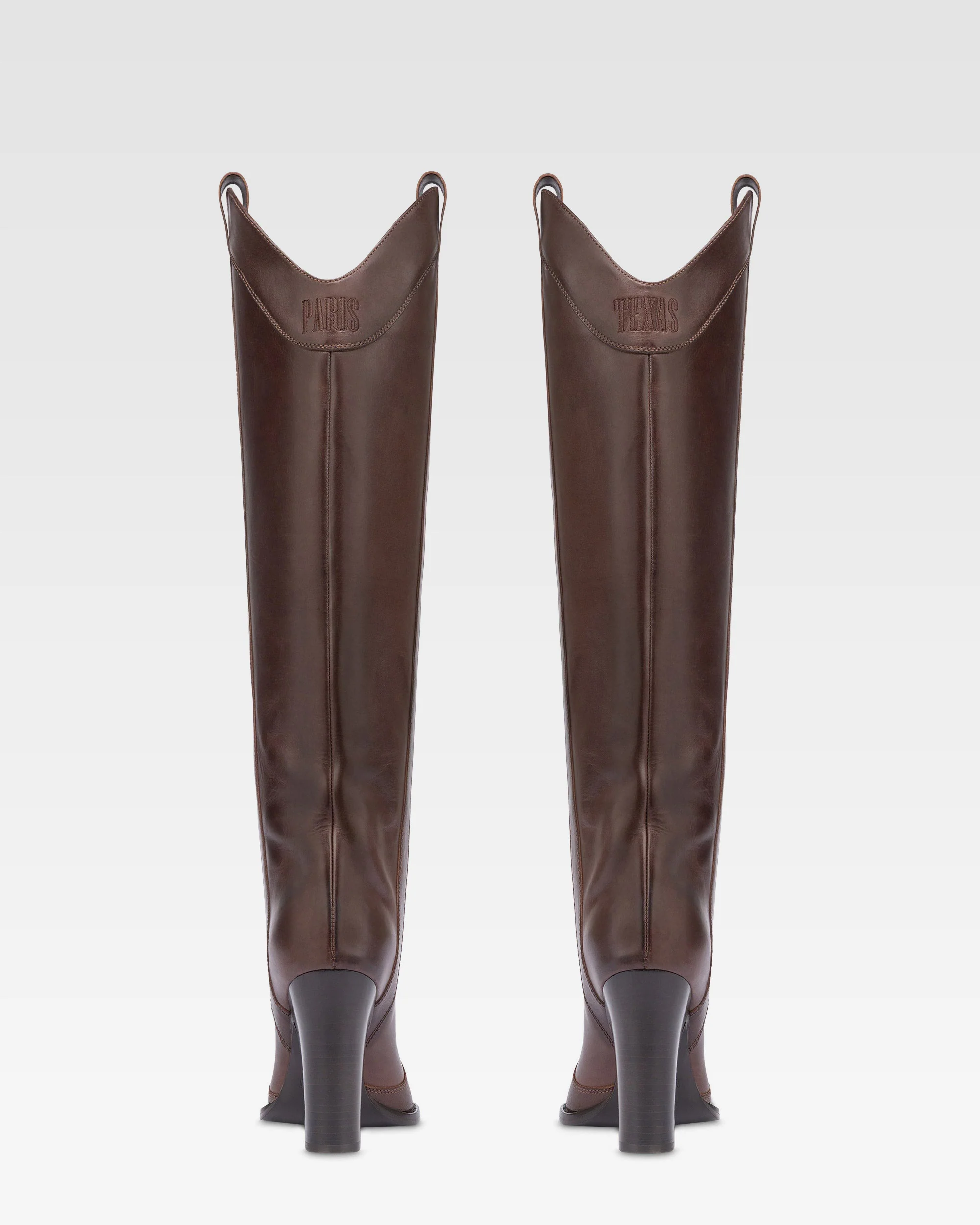 Boots in ebony calf leather. - Image 4