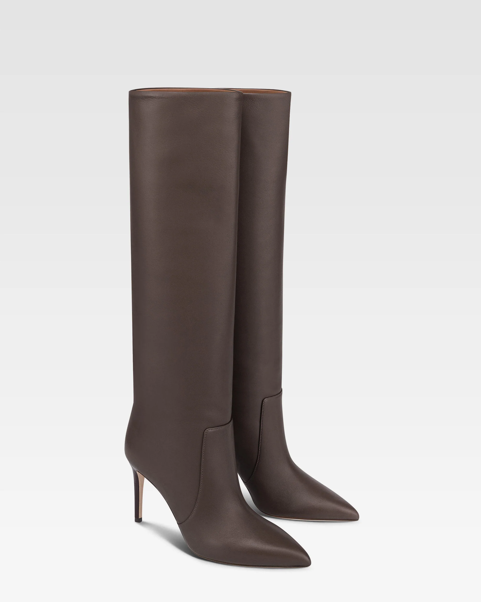 Boots in ebony calf leather - Image 2
