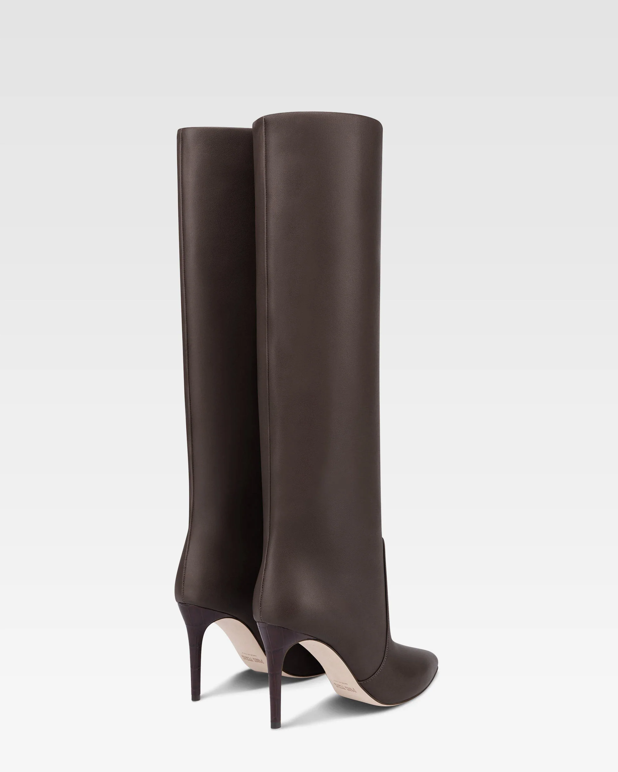 Boots in ebony calf leather - Image 3