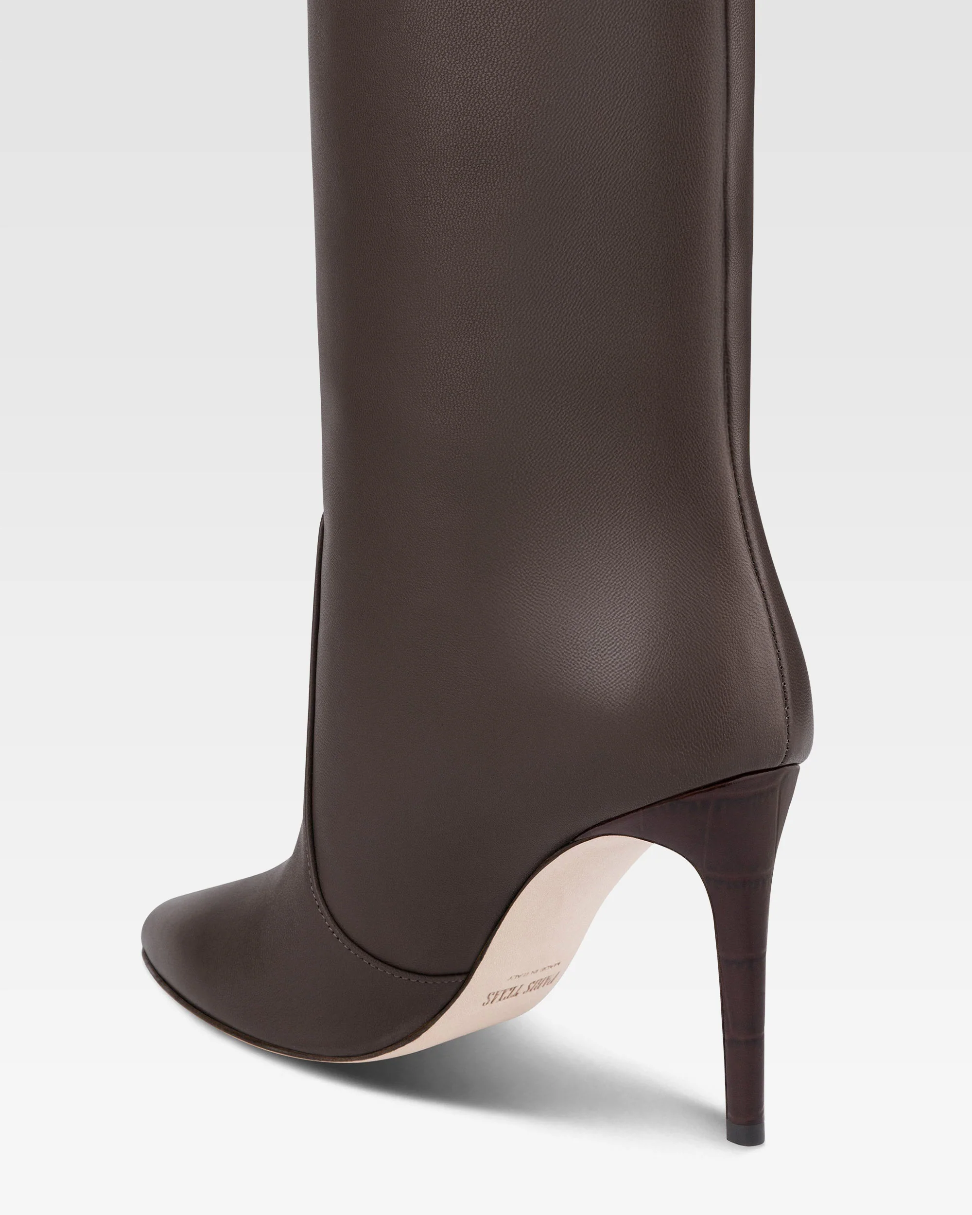 Boots in ebony calf leather - Image 5