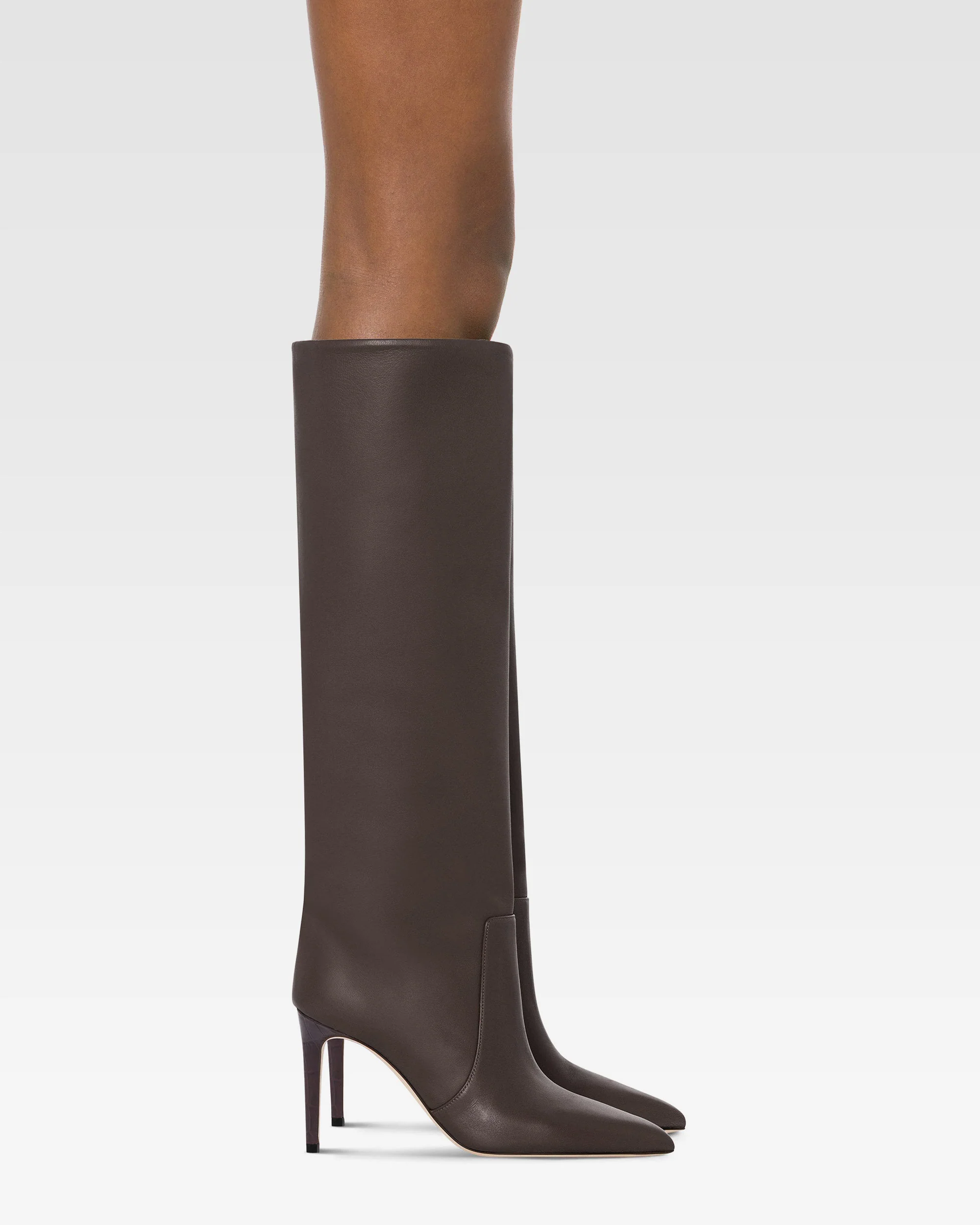 Boots in ebony calf leather - Image 6