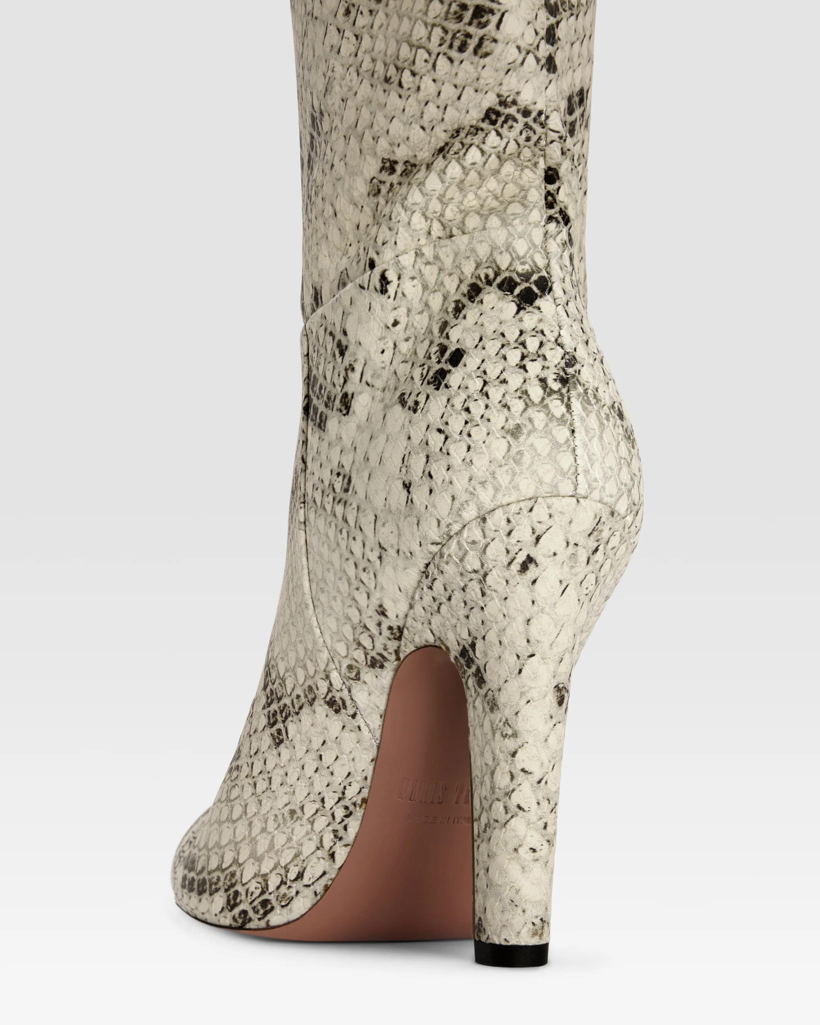 Python-print leather boot - Image 5