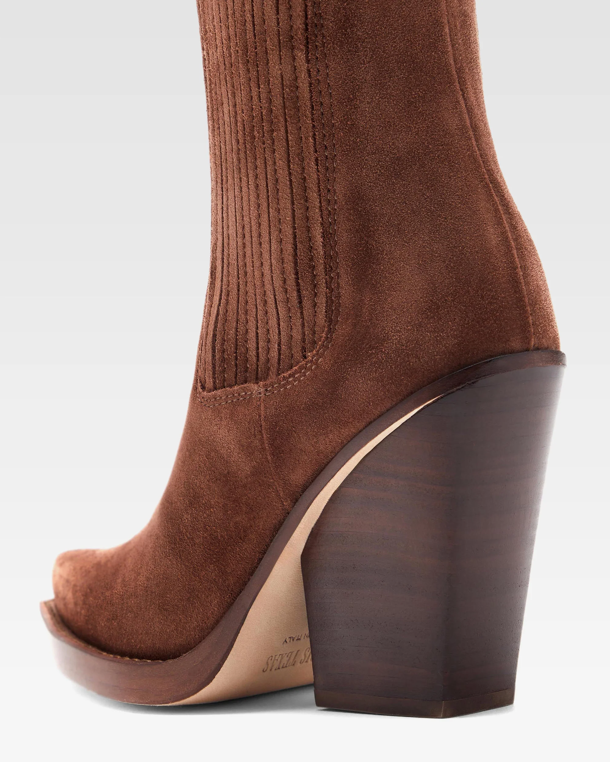 Canyon brown calf suede ankle boots - Image 5