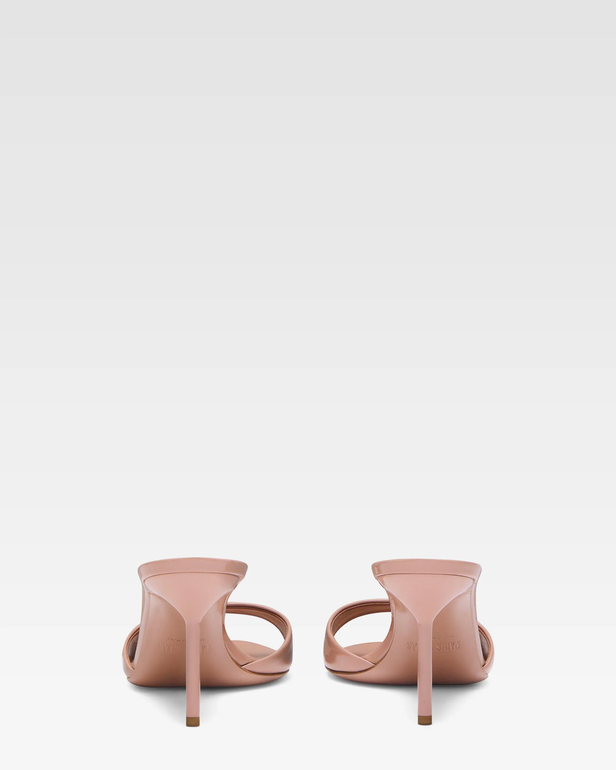 Dark blush patent leather mule - Image 4