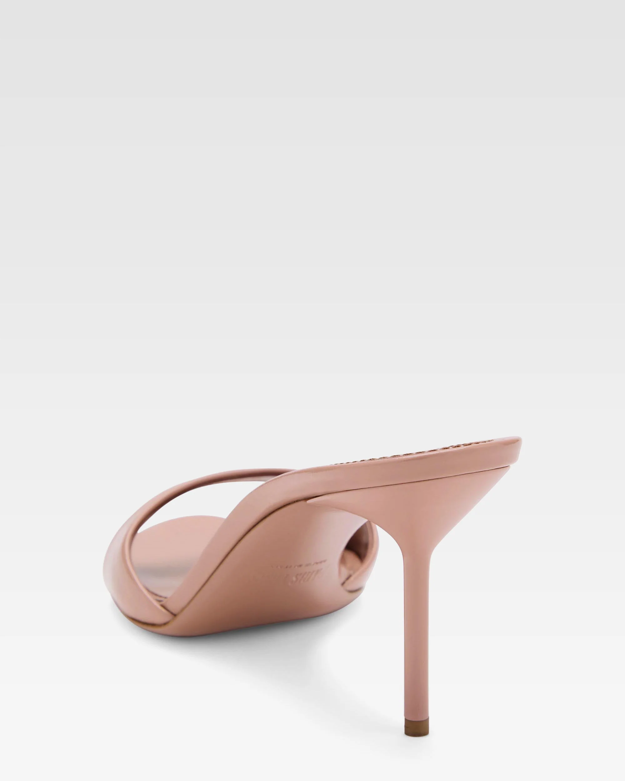 Dark blush patent leather mule - Image 5