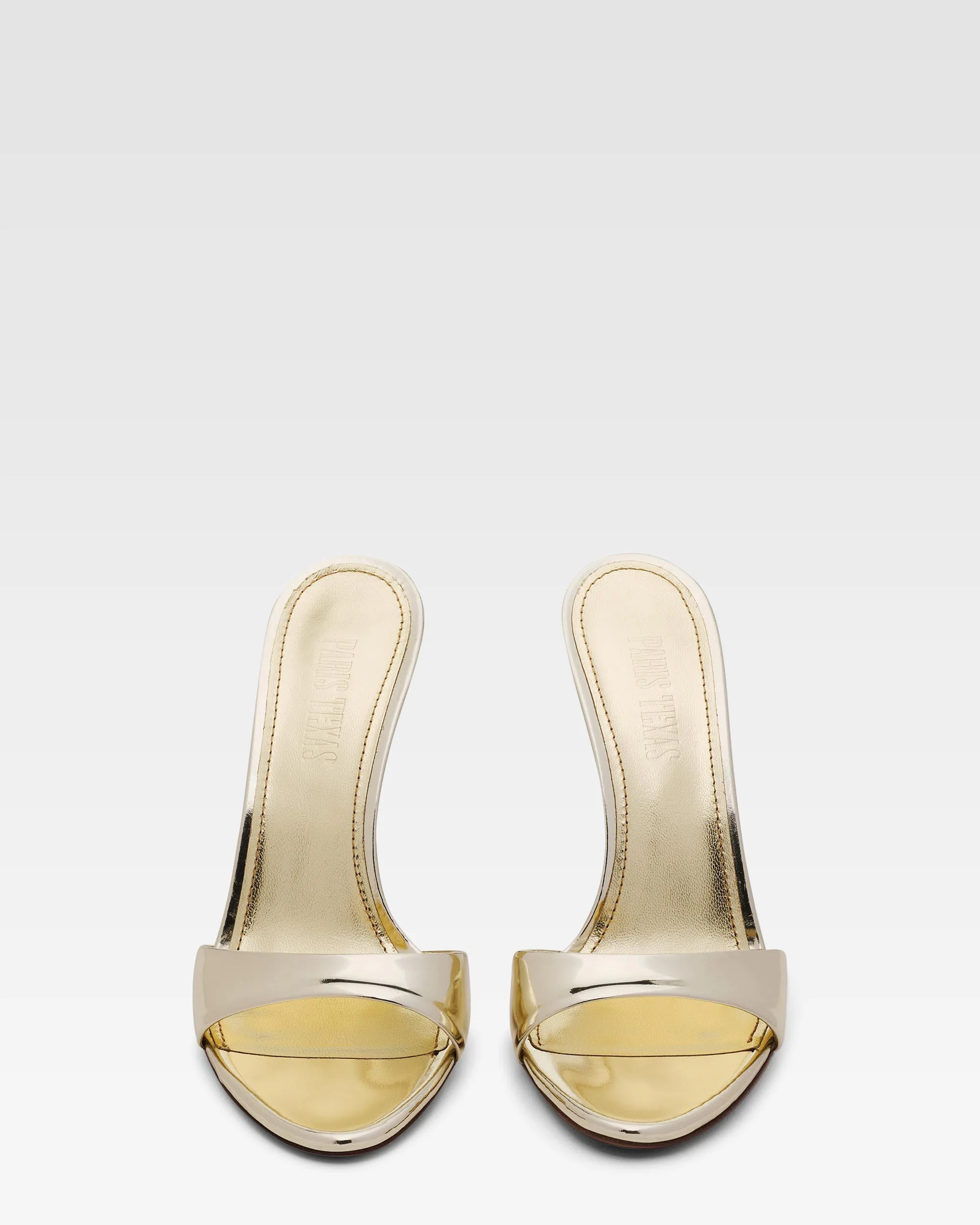 Mirrored leather mule - Image 3