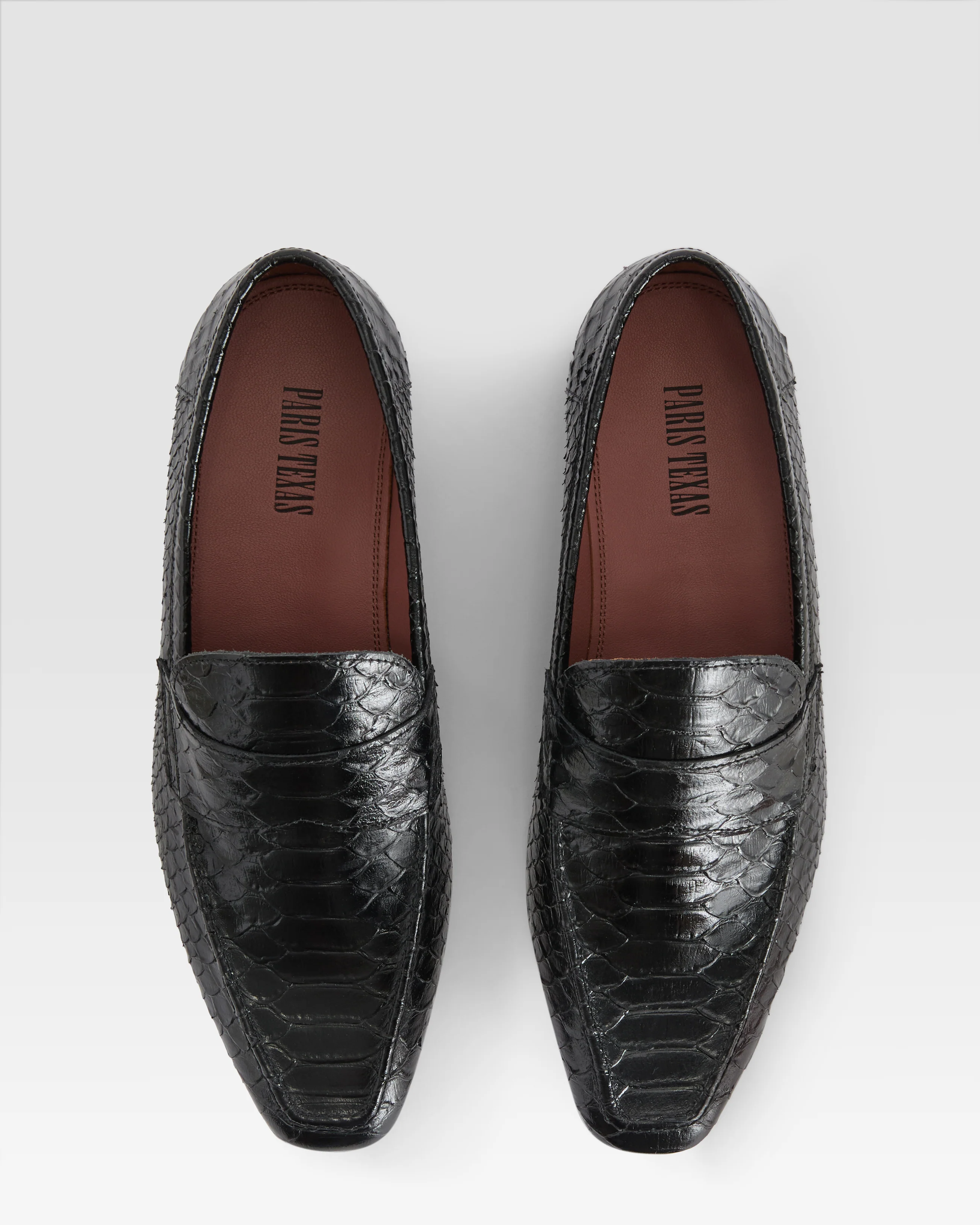 Python-print leather loafer - Image 5
