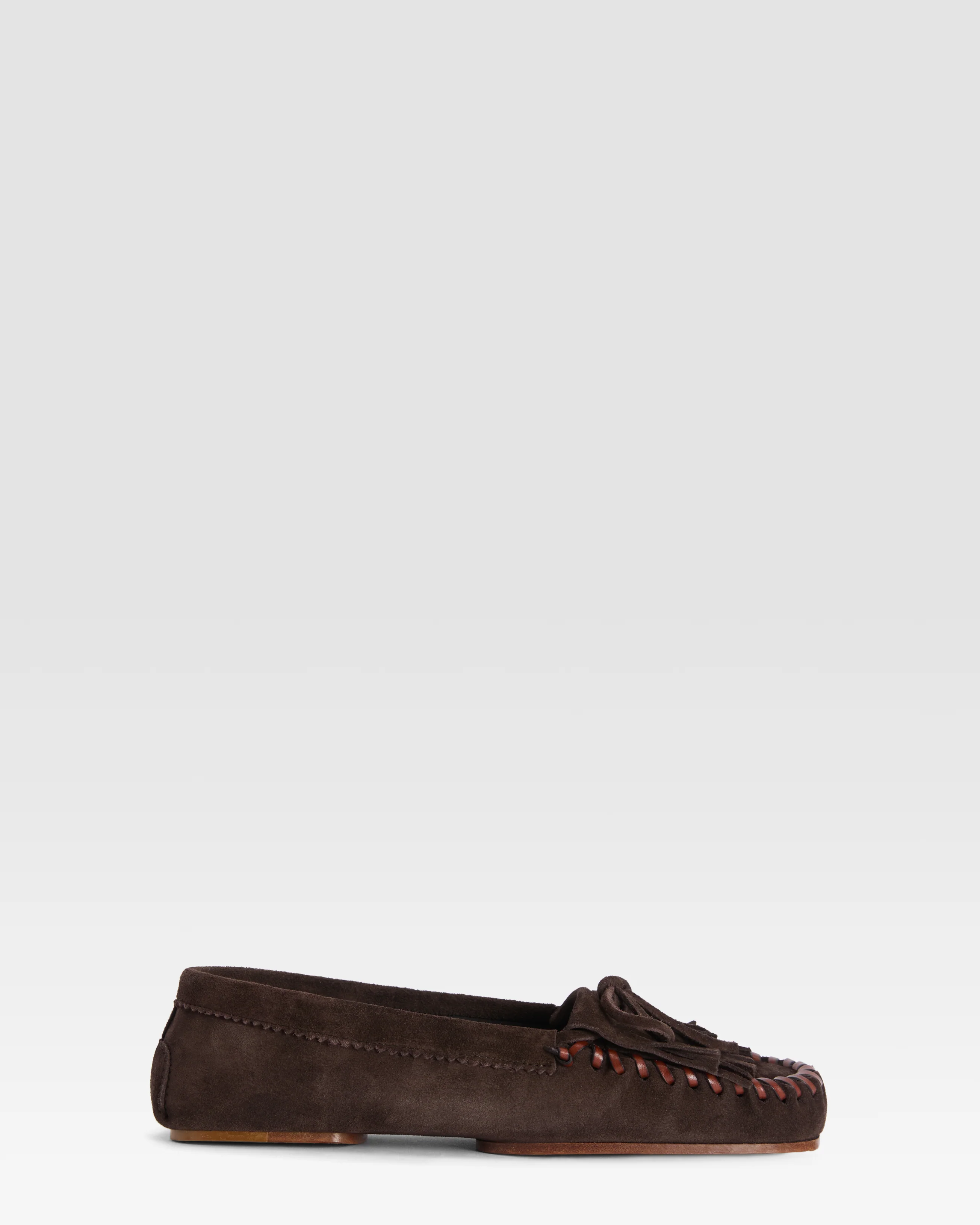 Suede loafer