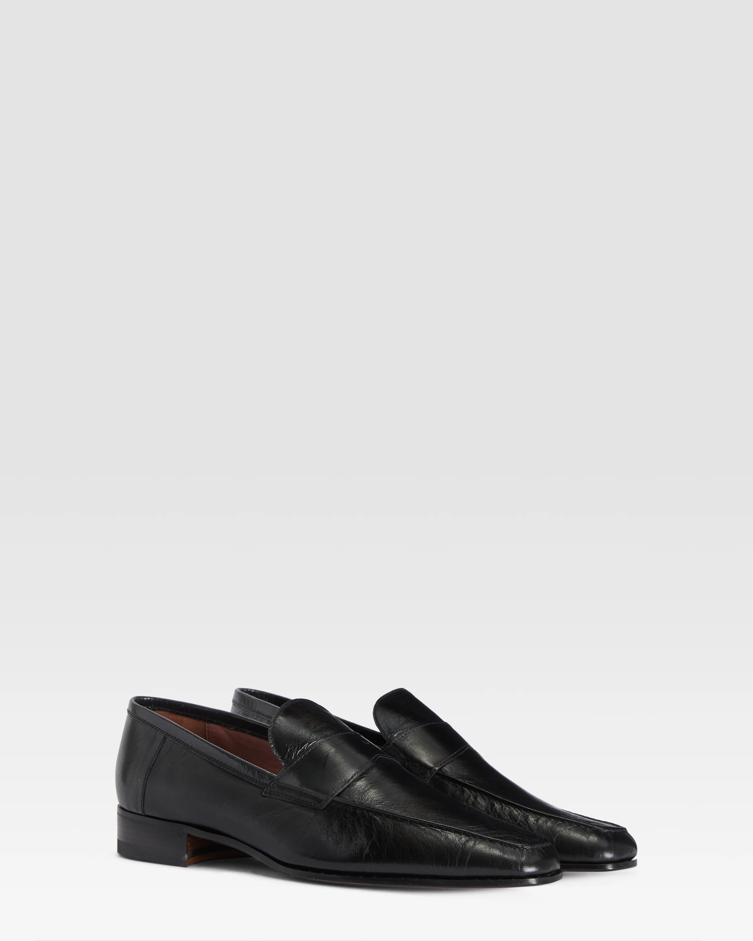 Patent calf leather loafer - Image 2