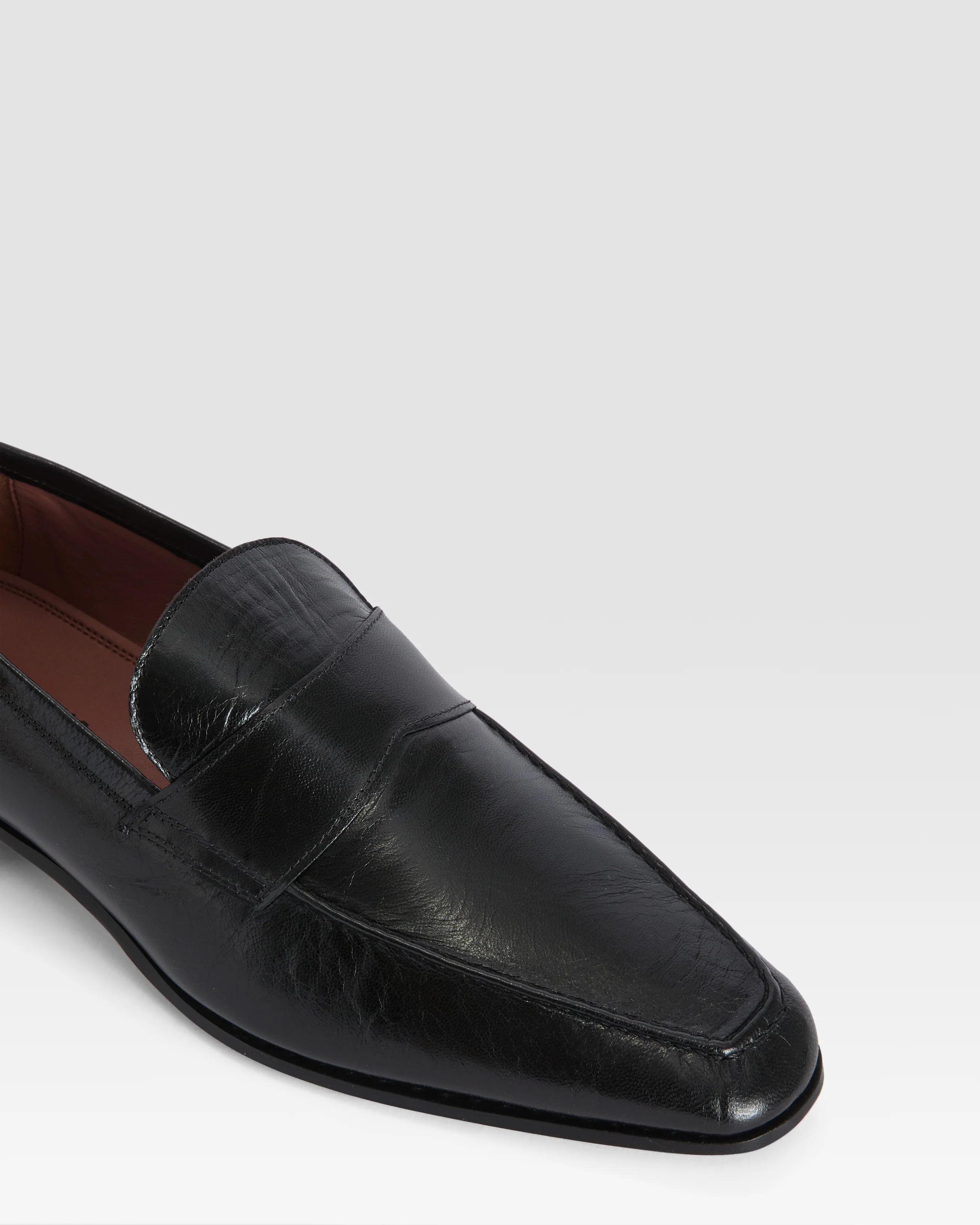 Patent calf leather loafer - Image 4