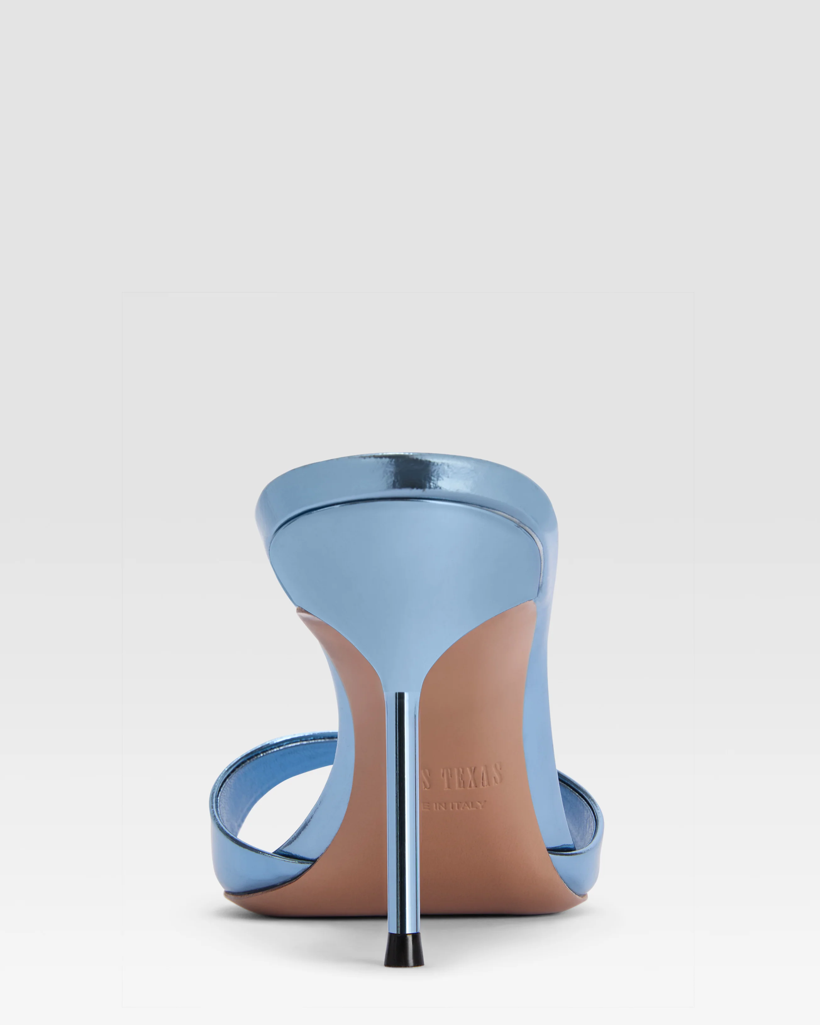 Mirrored leather mule - Image 4