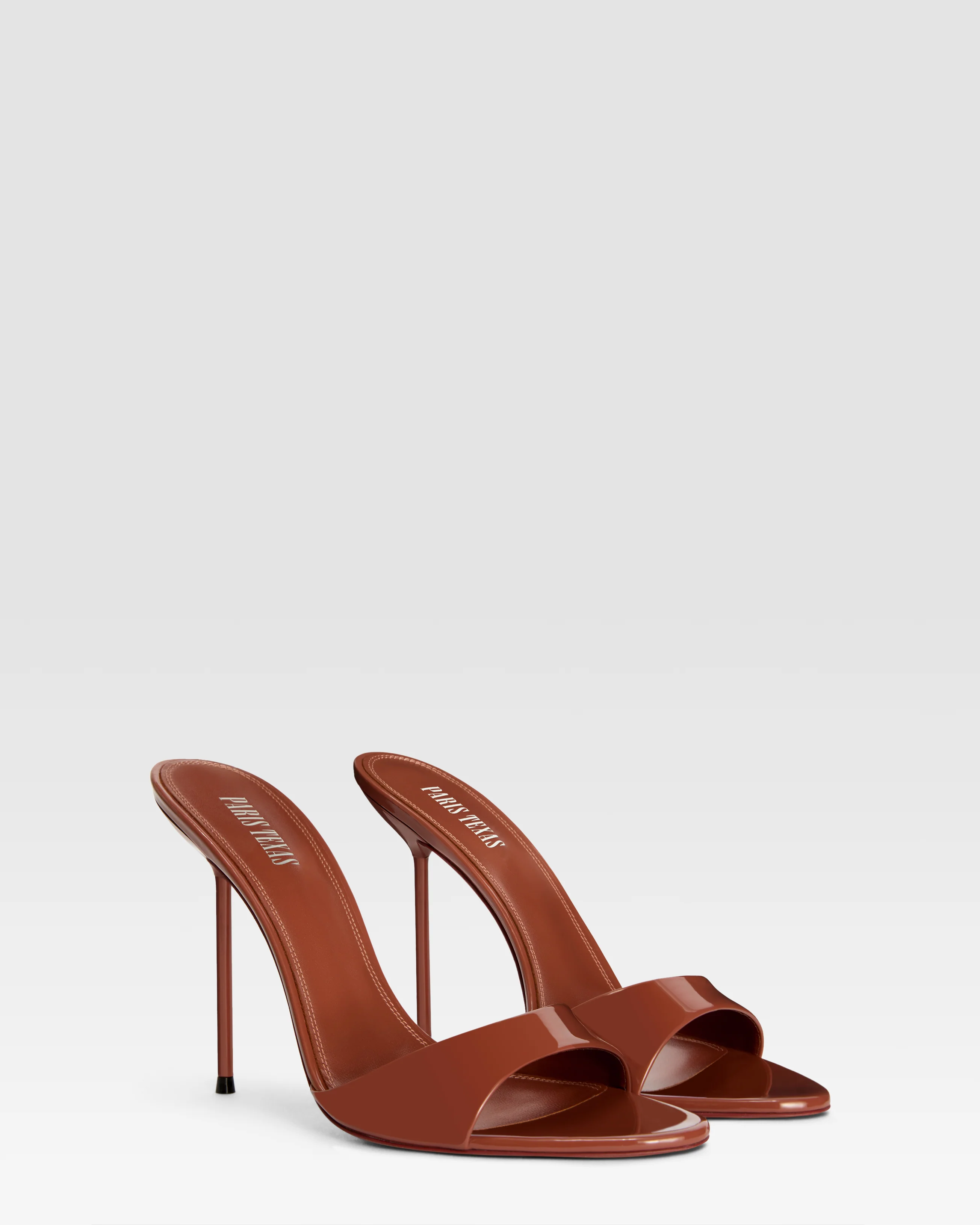Patent leather mule - Image 2