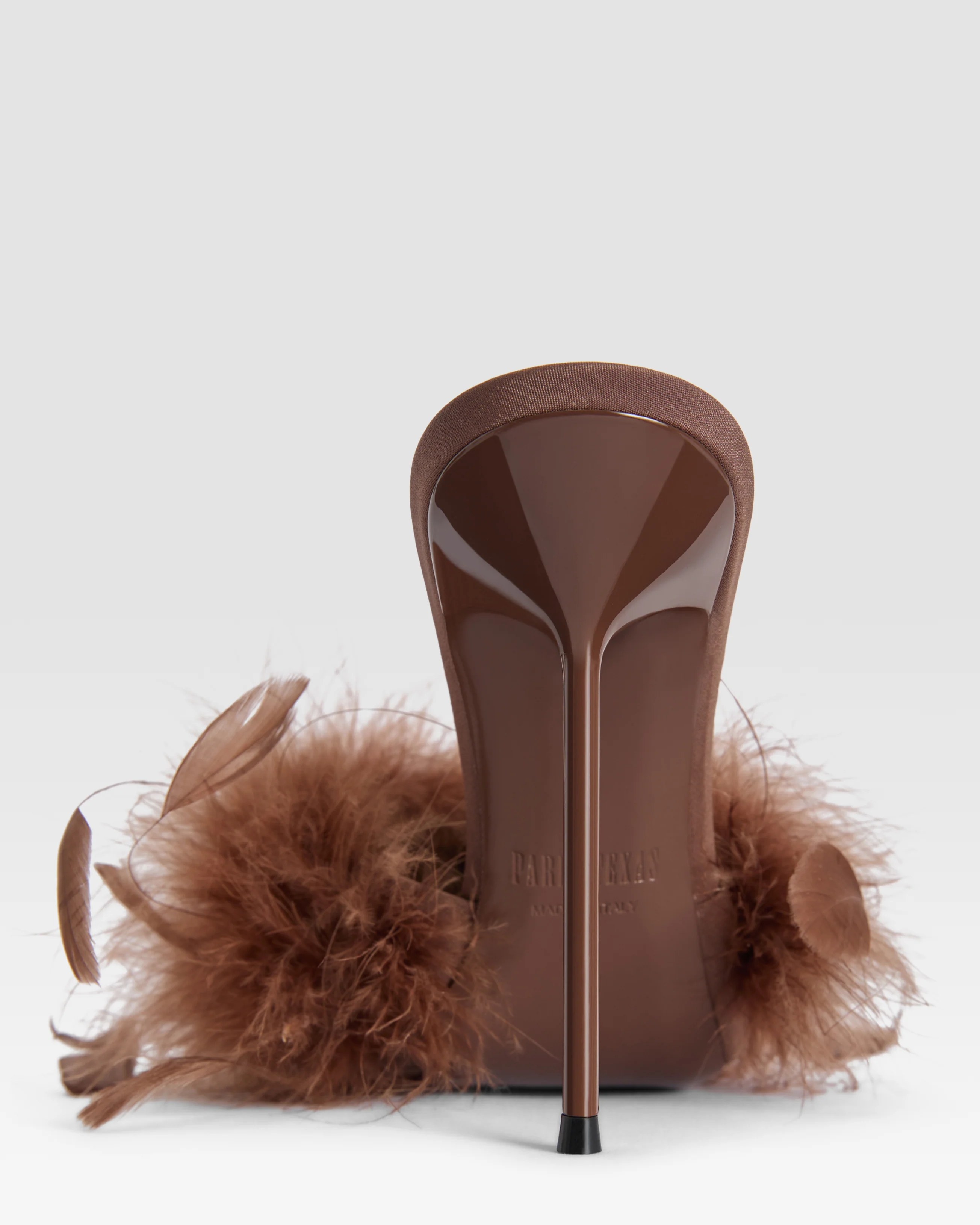 Crepe satin mule - Image 4
