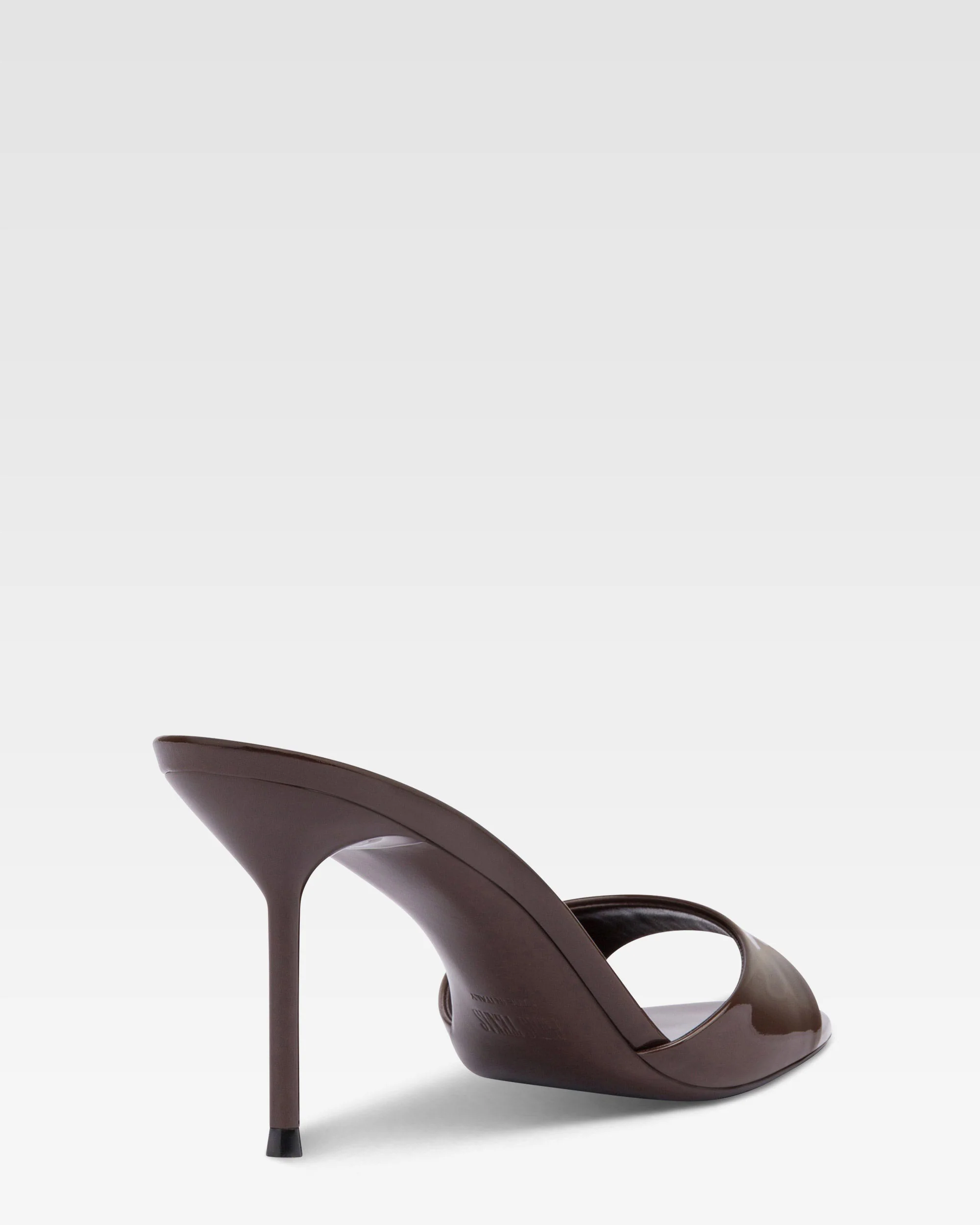 Mules in ebony patent leather - Image 5