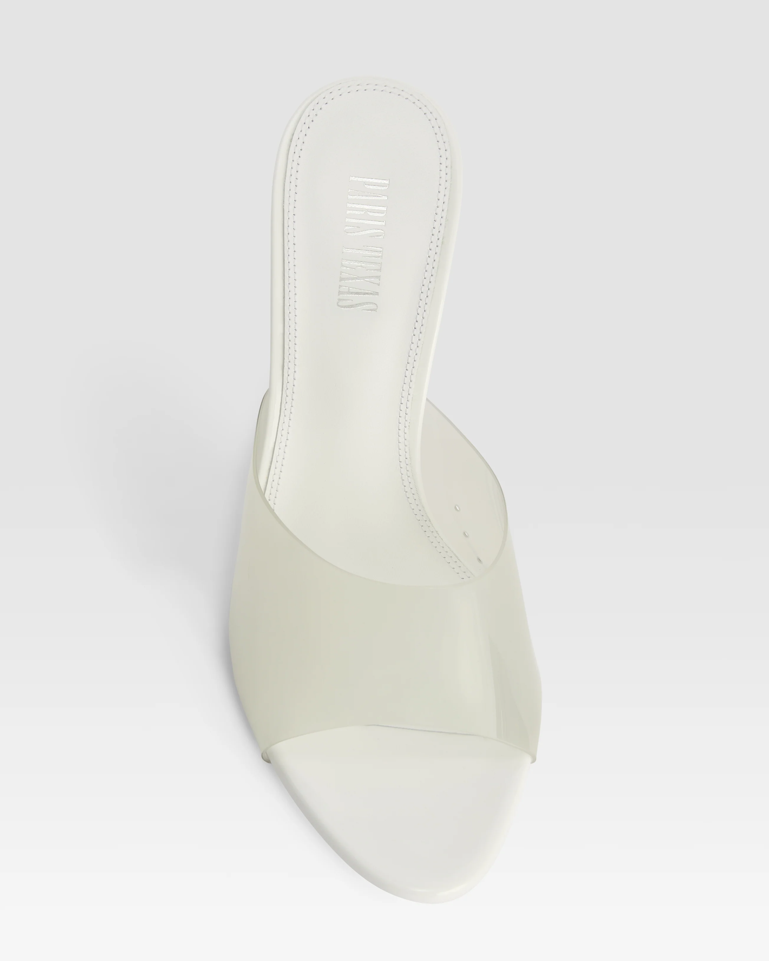 Patent leather and PVC mule - Image 5