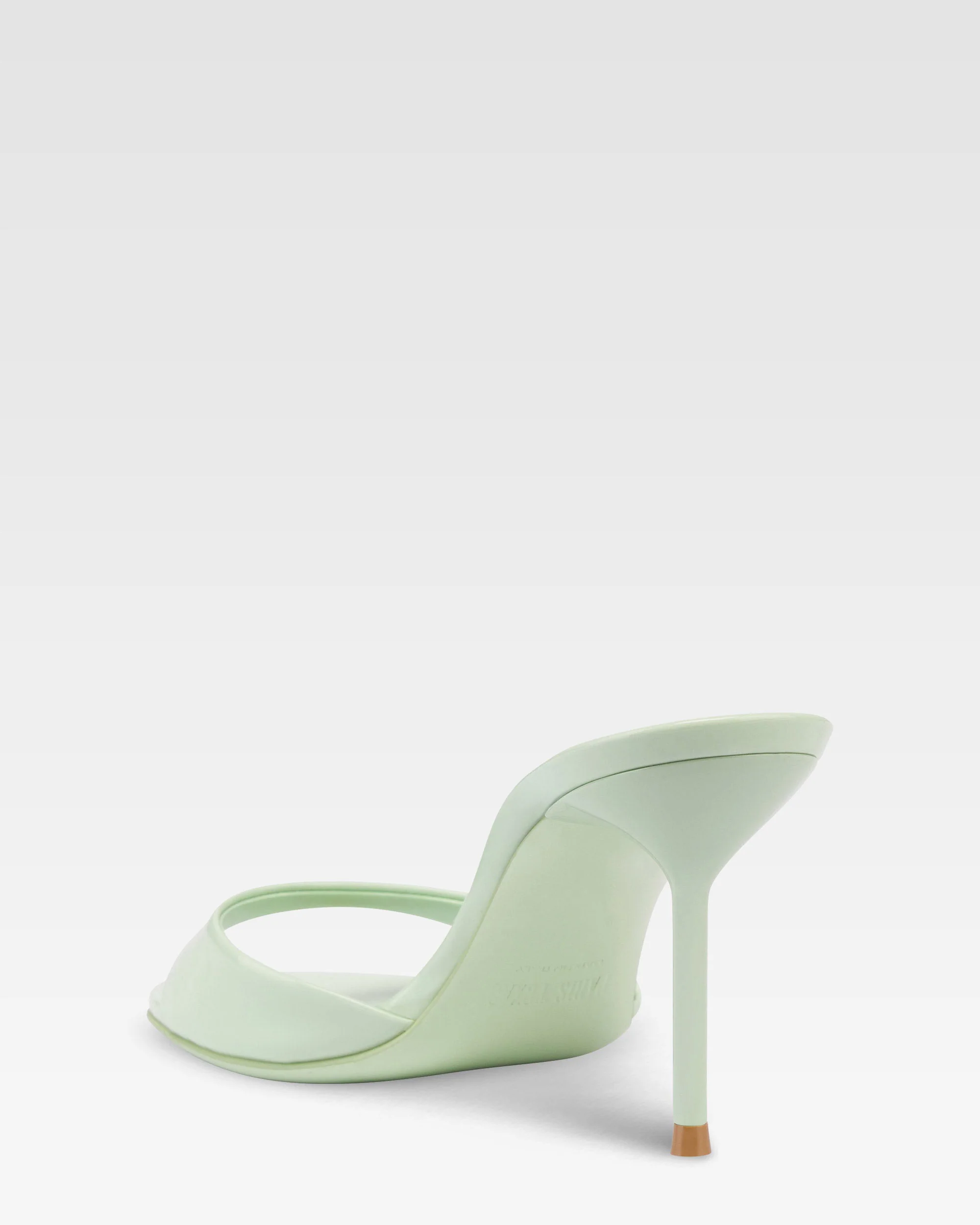 Mules in mint patent leather - Image 5