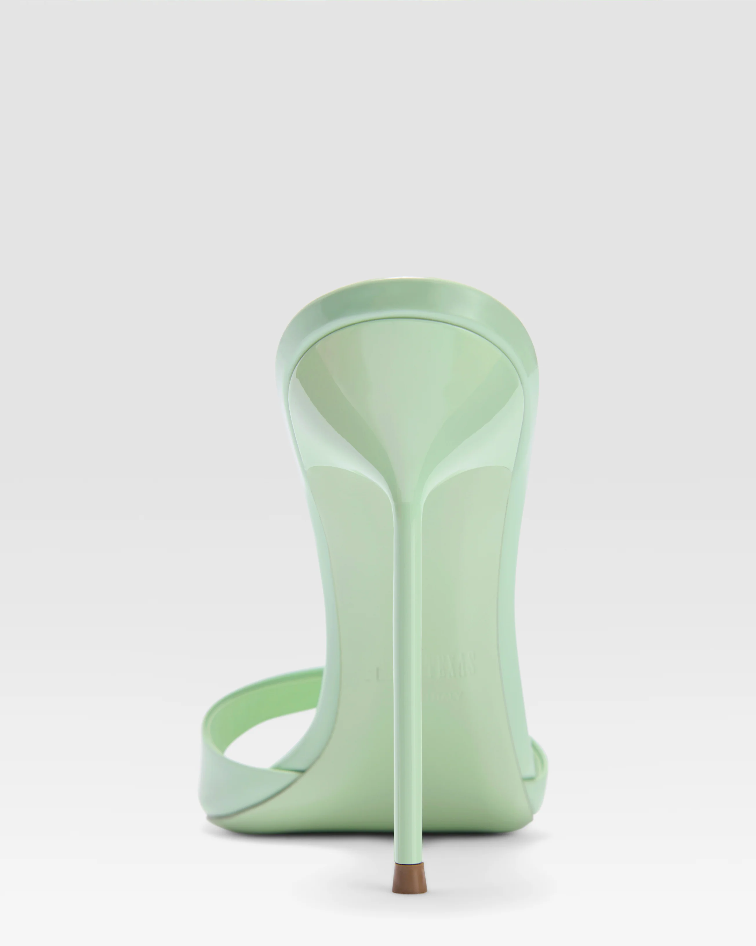 Mules in mint patent leather - Image 10