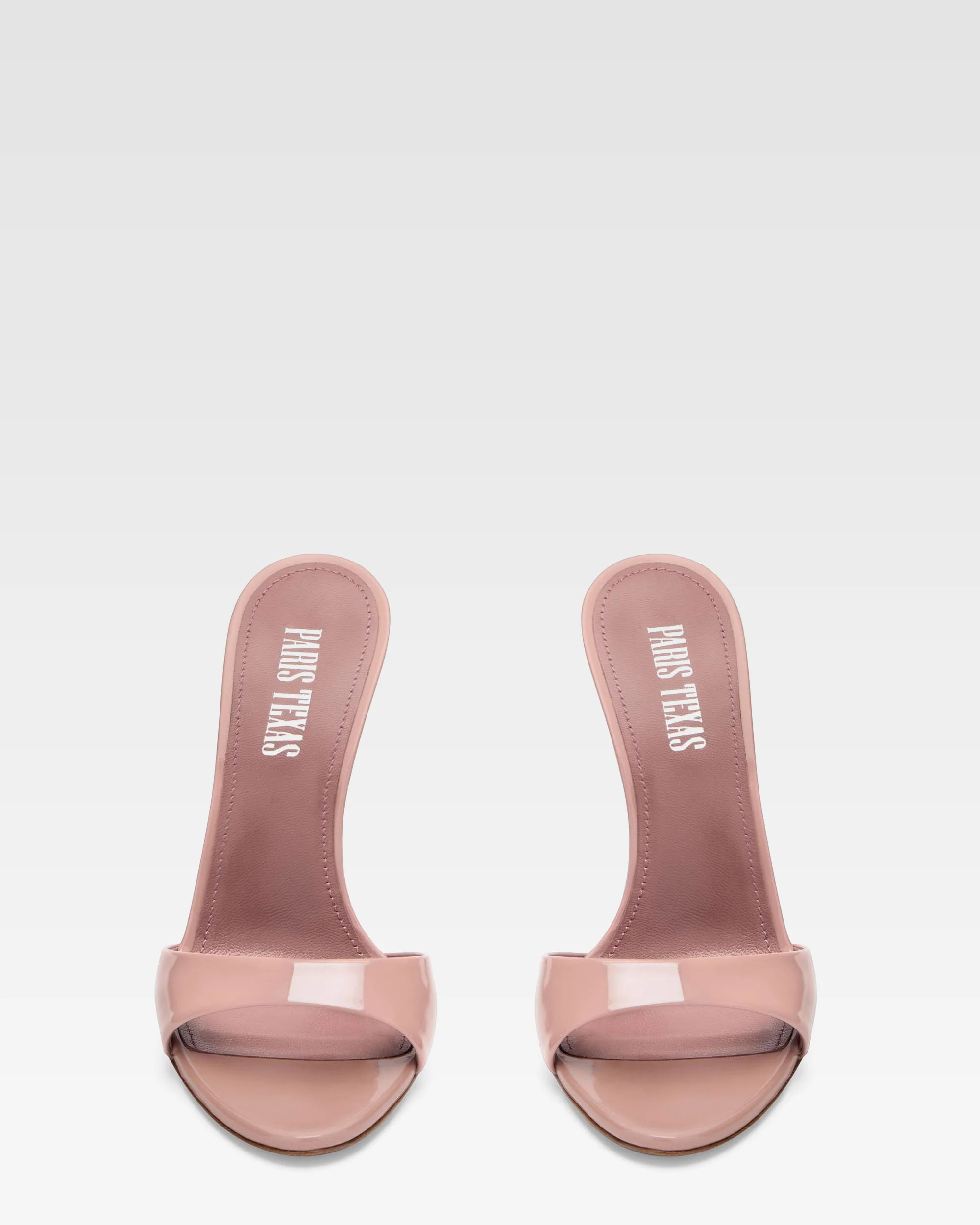 Mules in patent pink - Image 3