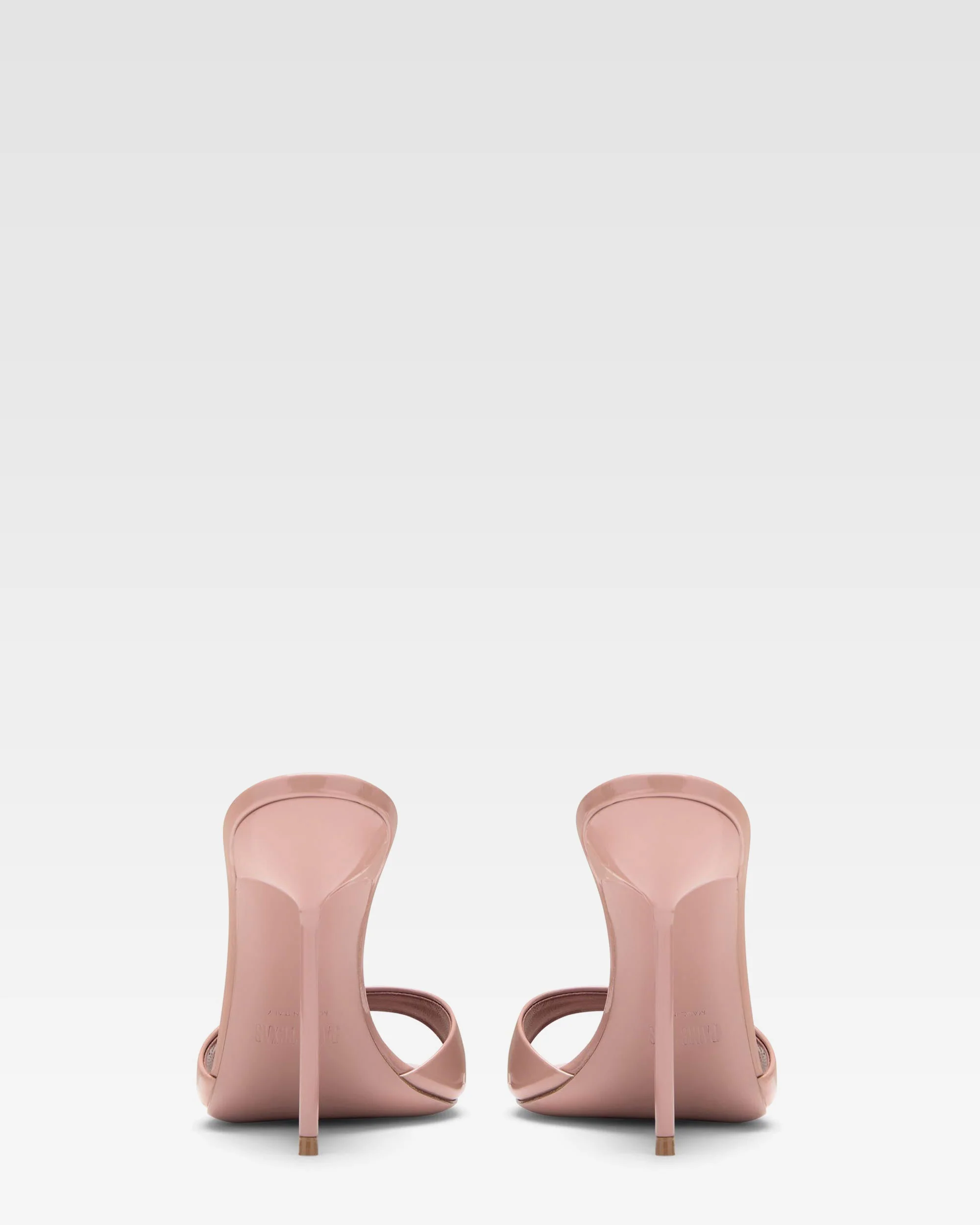 Mules in patent pink - Image 4