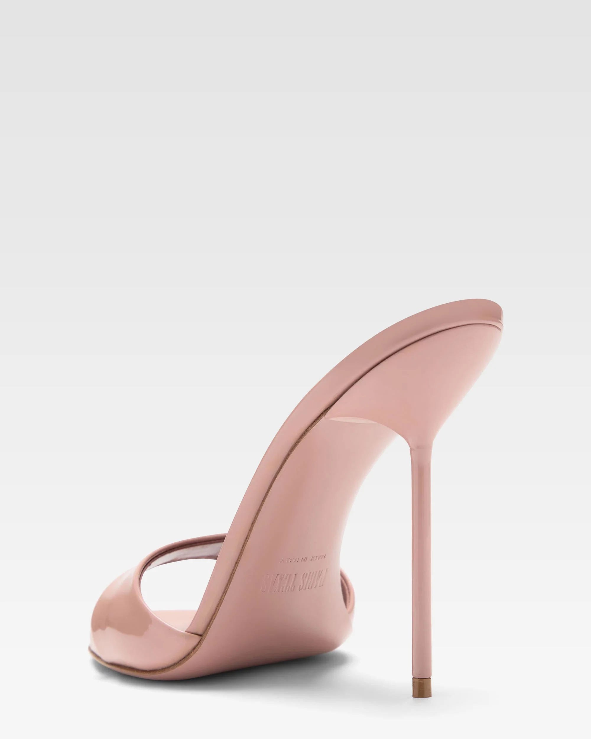 Mules in patent pink - Image 5