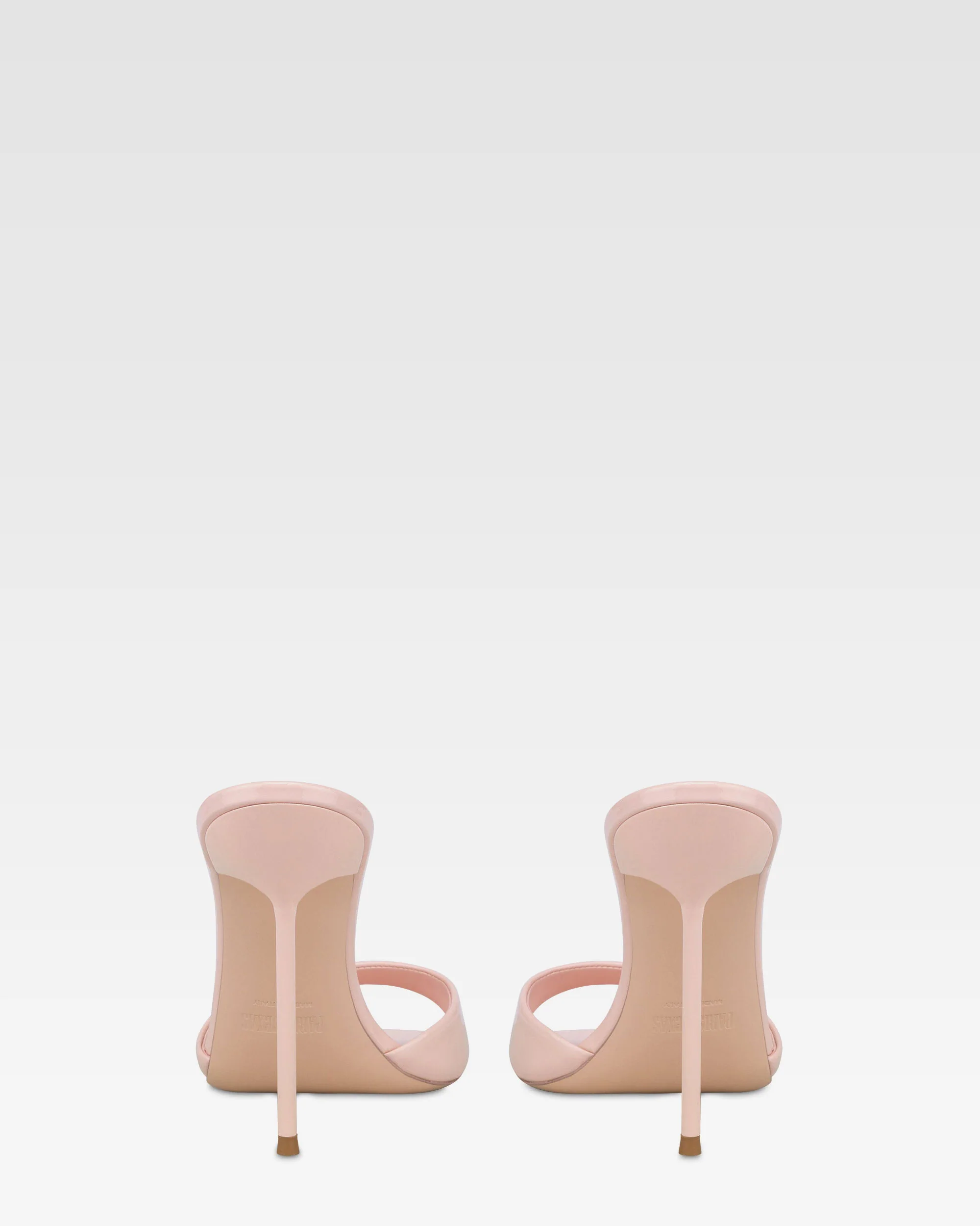 Mules in powder pink patent leather - Image 4
