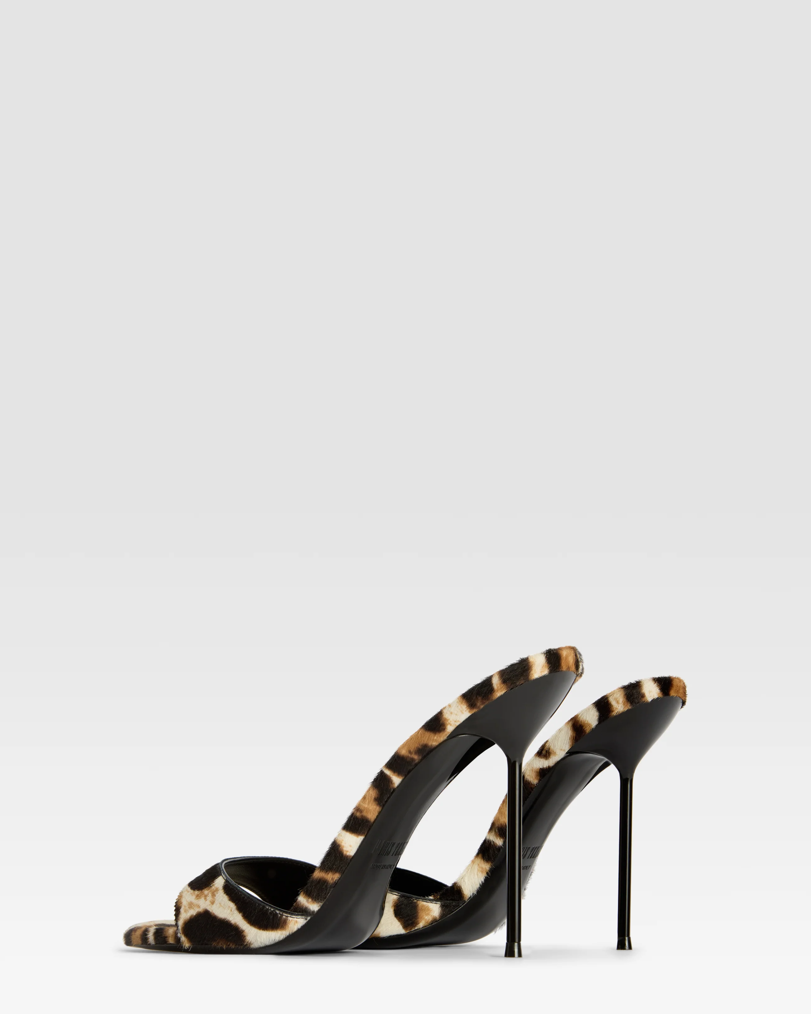 Leopard-print haircalf mule - Image 3