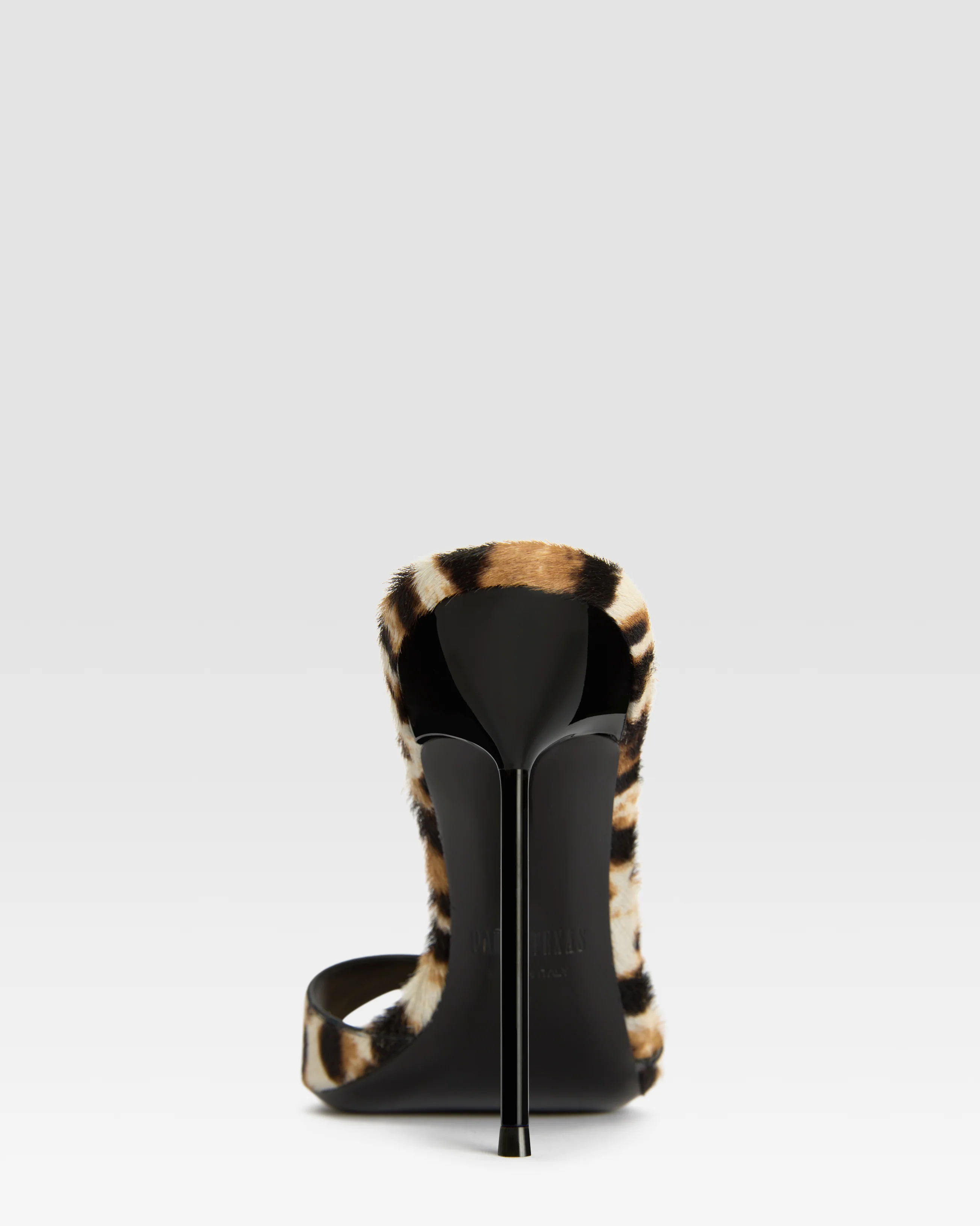 Leopard-print haircalf mule - Image 4