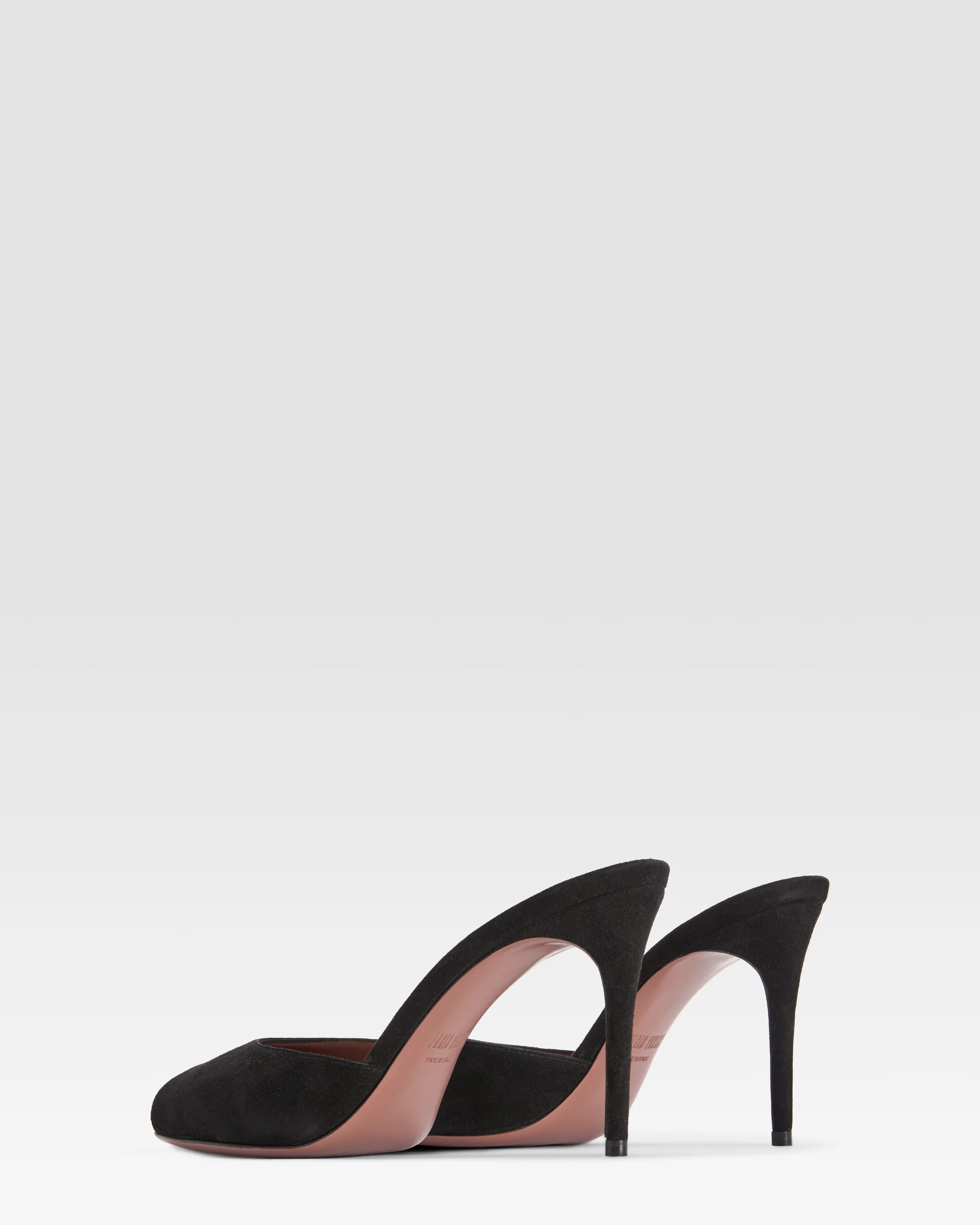 Suede open-toe mule - Image 3