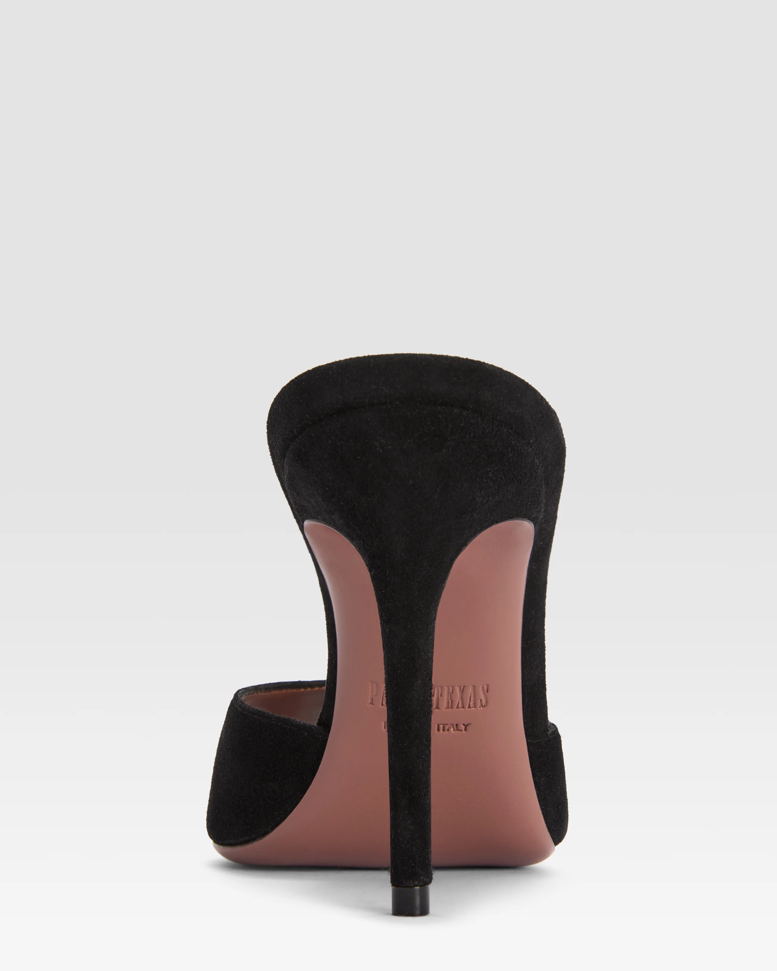 Suede open-toe mule - Image 4
