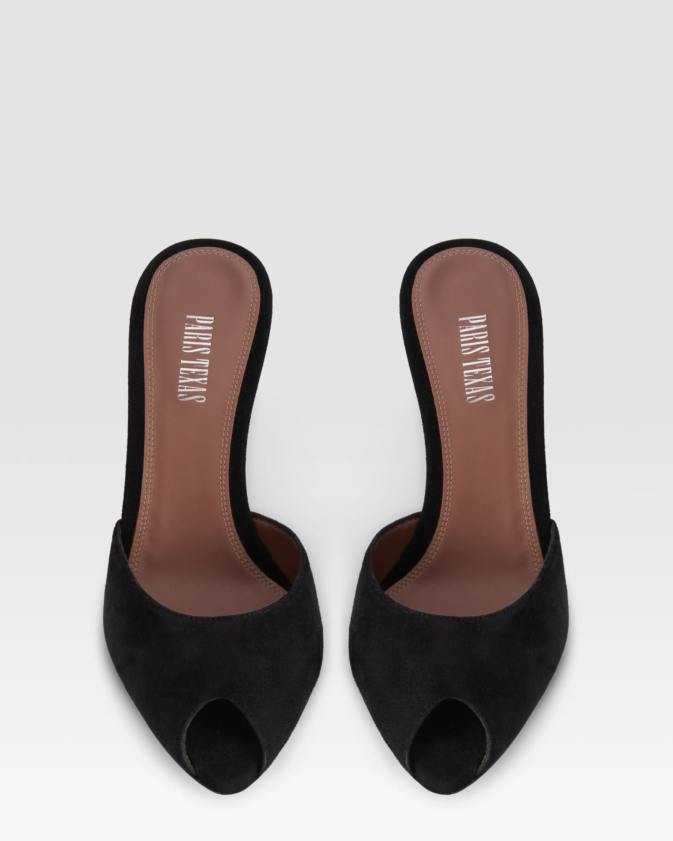 Suede open-toe mule - Image 5