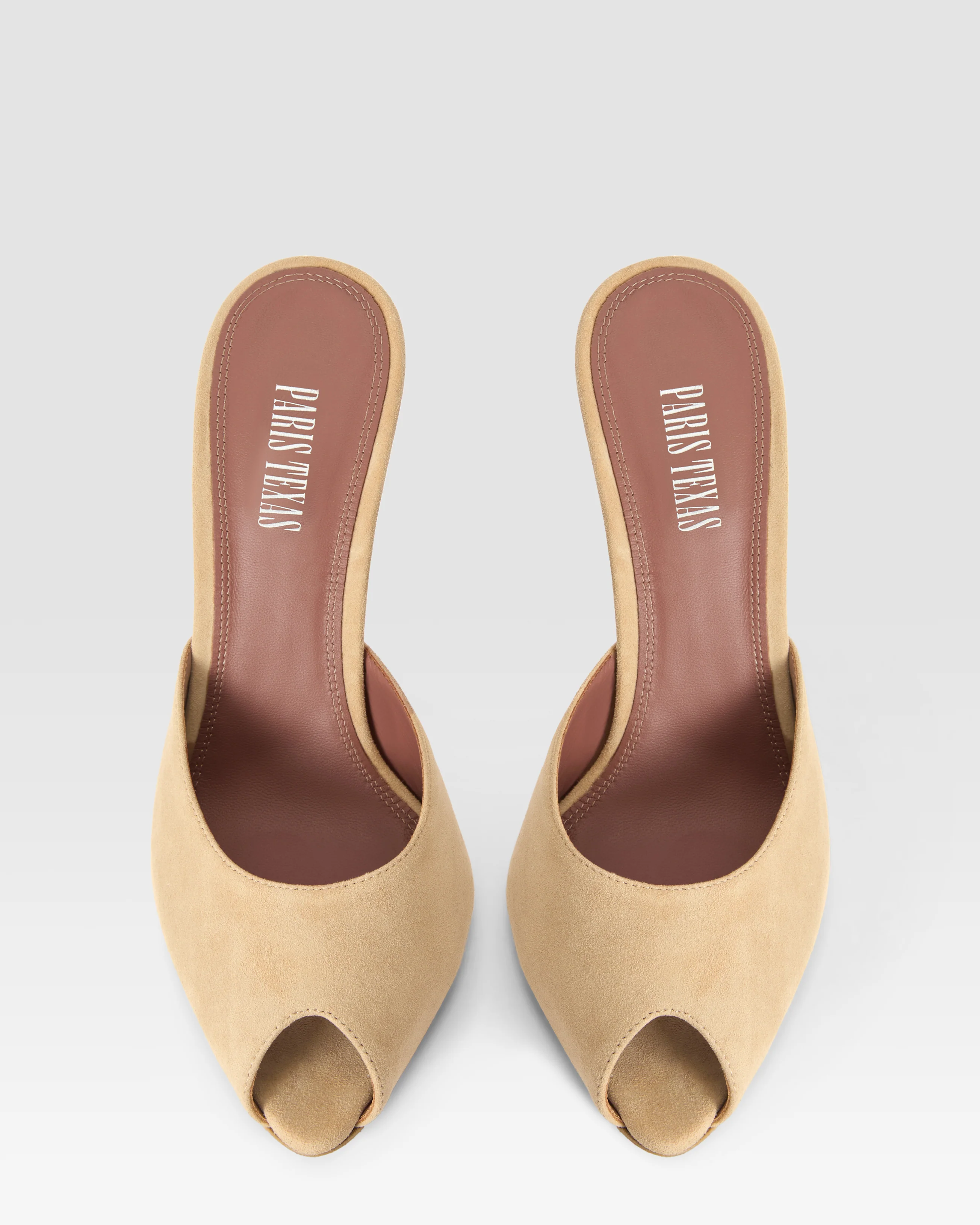 Suede open-toe mule - Image 5