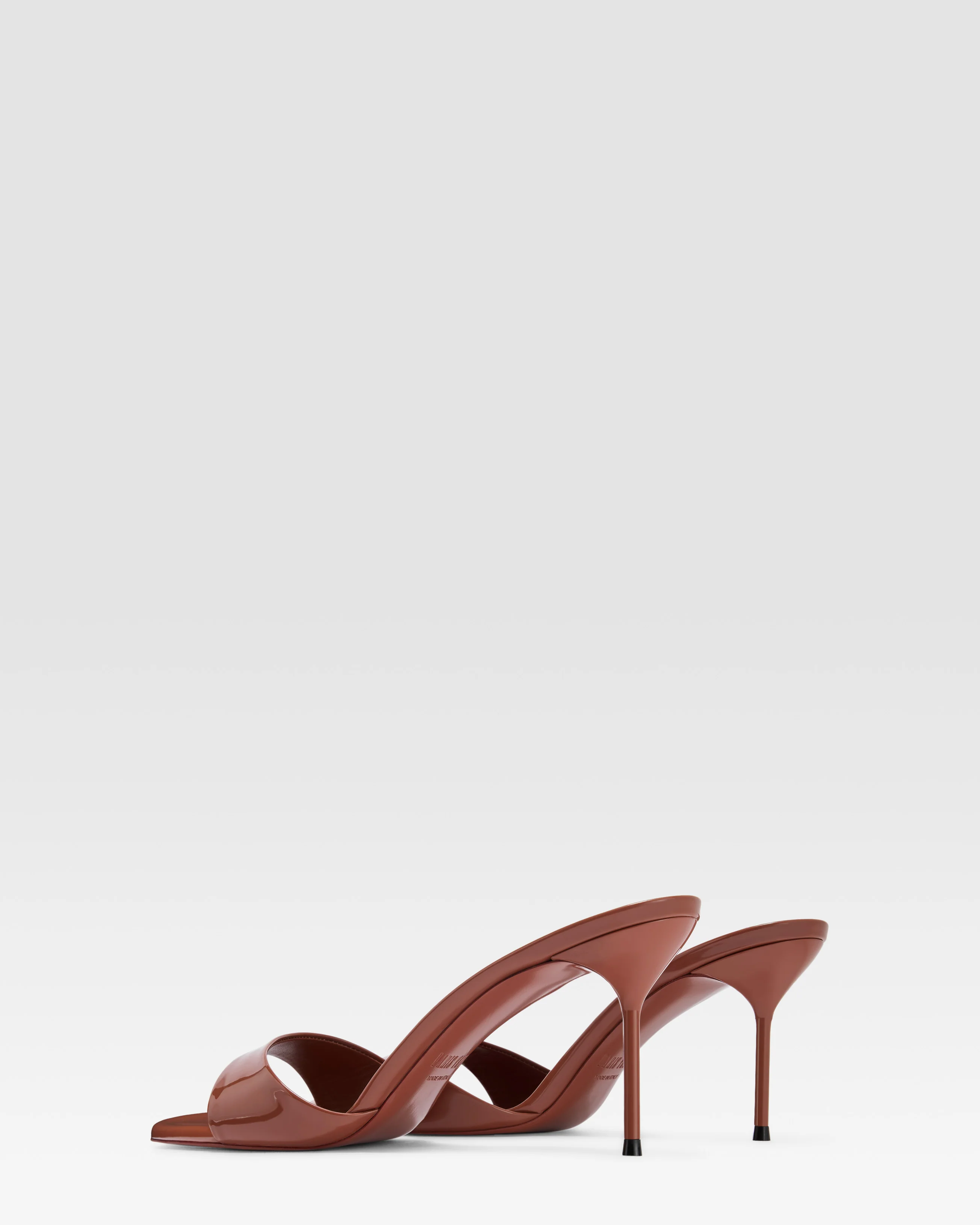 PATENT LEATHER MULE - Image 3