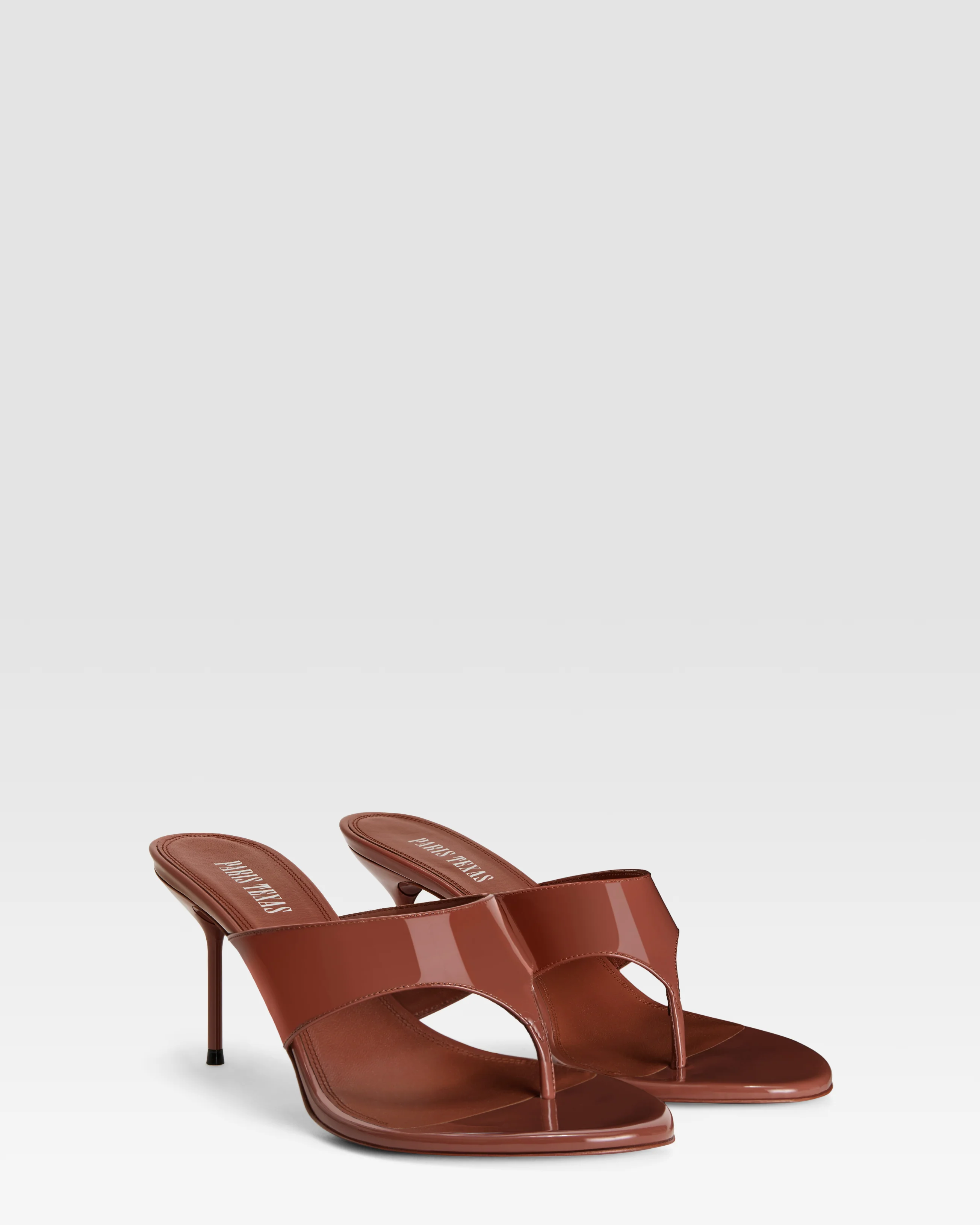 PATENT LEATHER MULE - Image 2